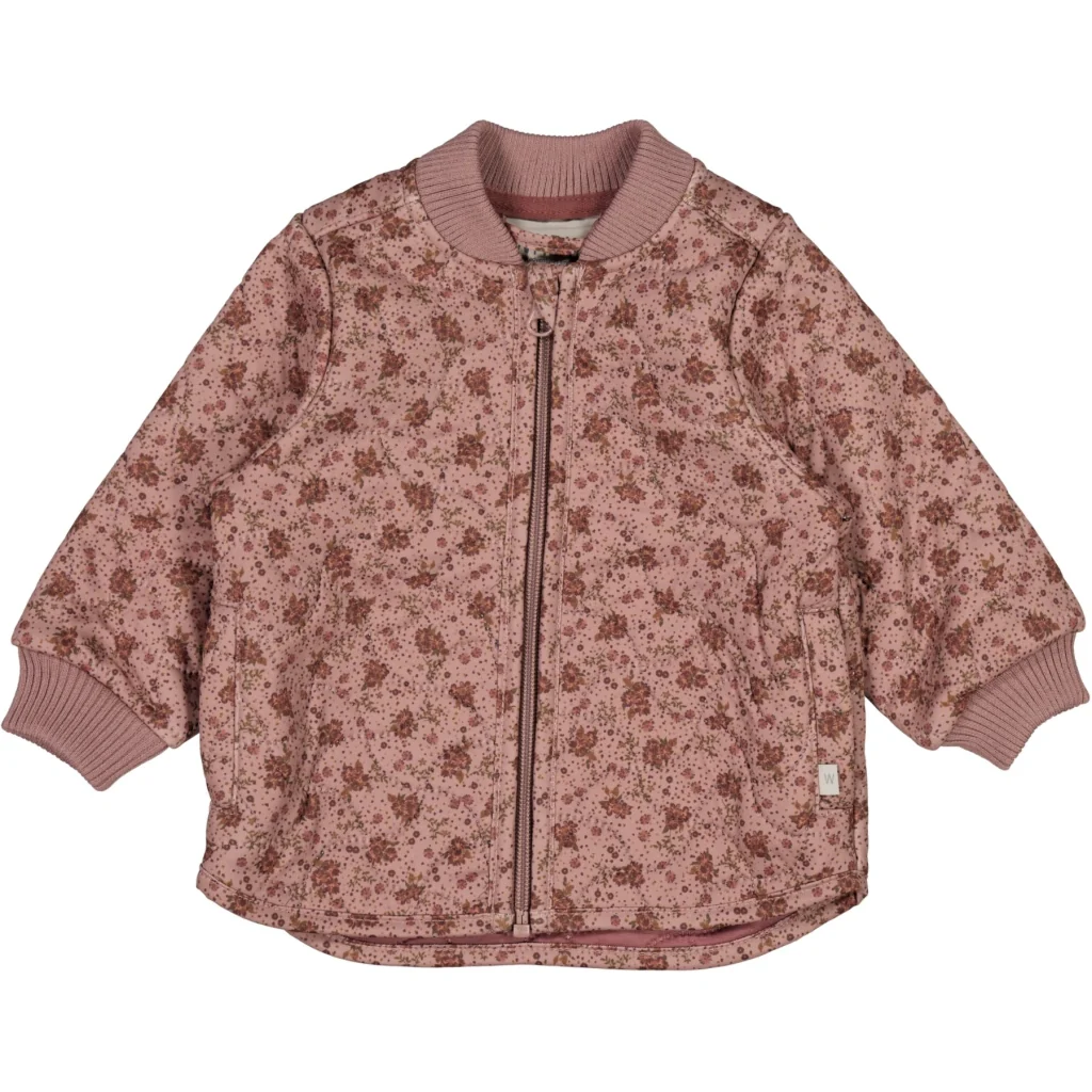Thermo Jacket Loui - wood rose flowers