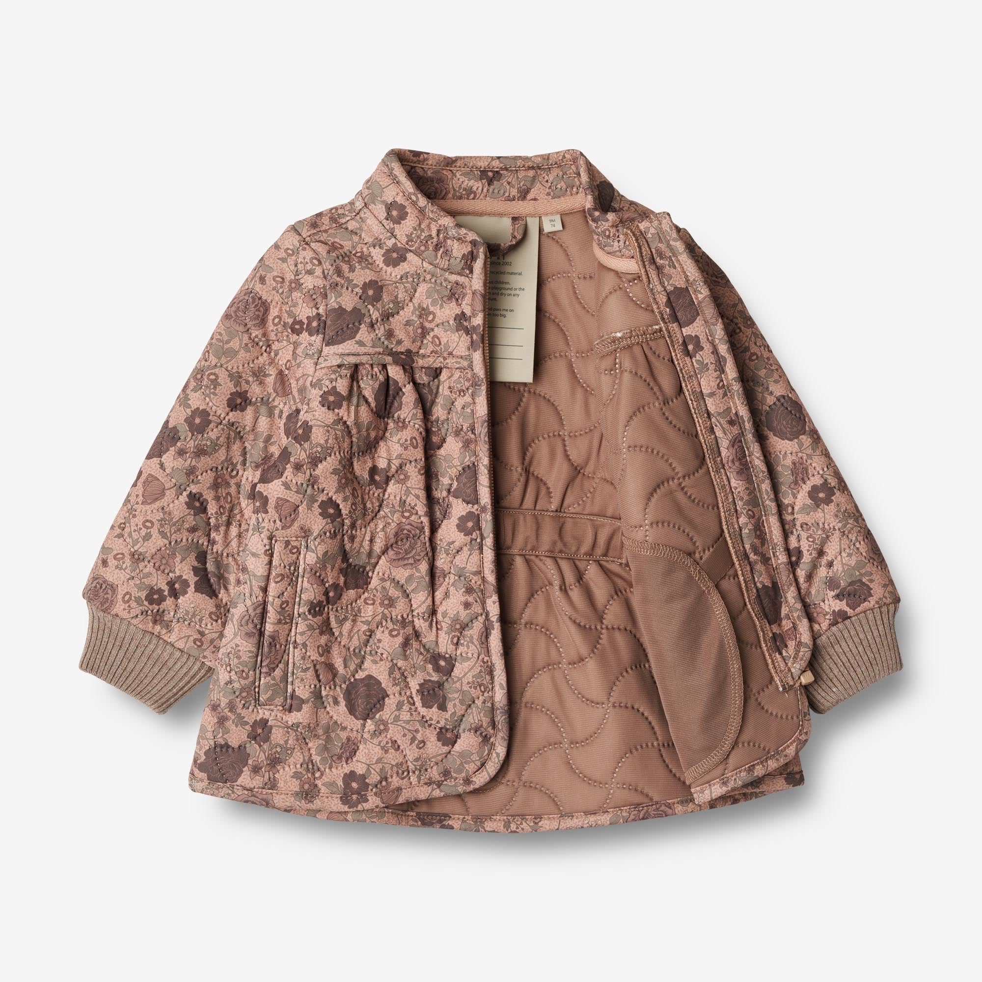 Thermo Jacket Thilde | Baby - rose dawn flowers - Image 3
