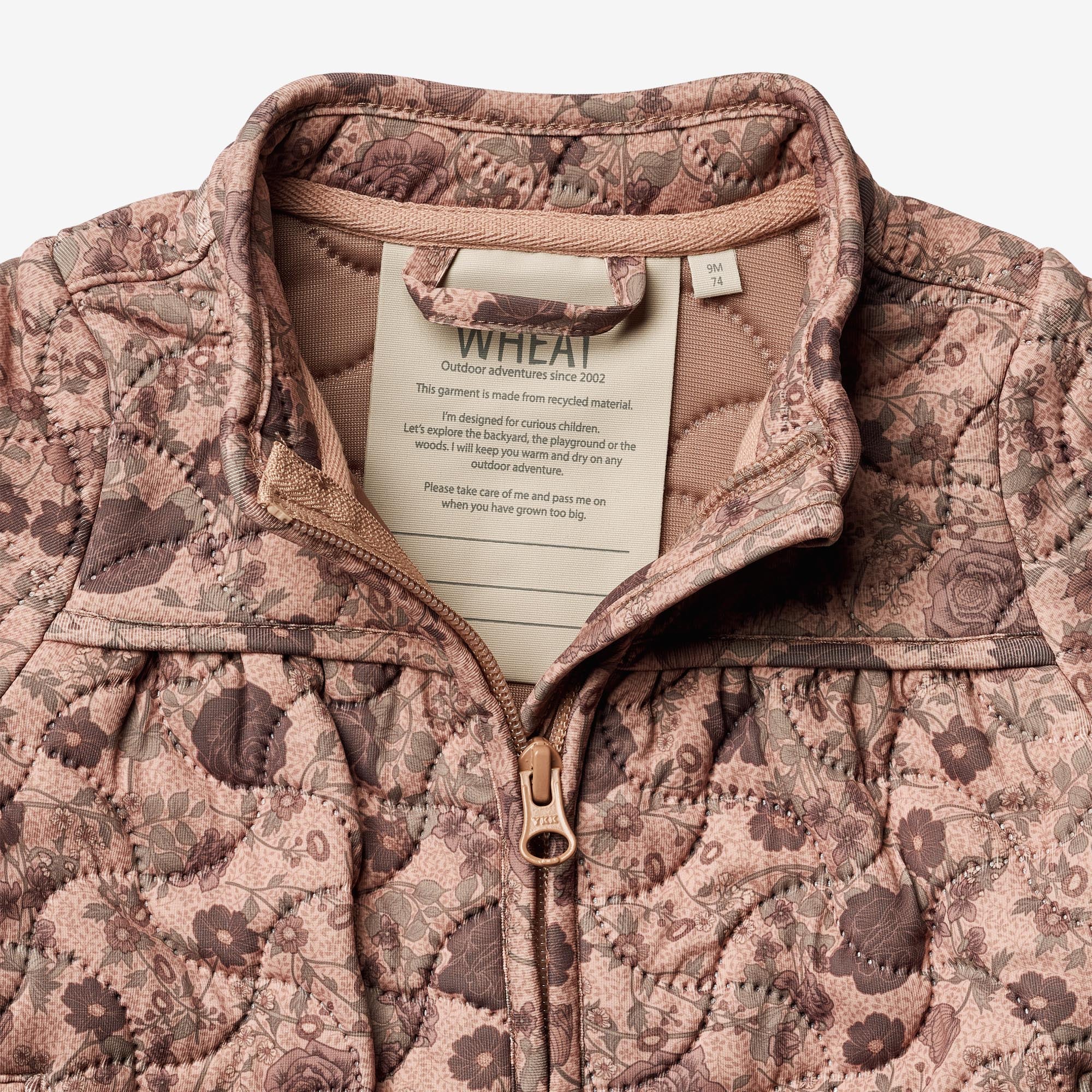 Thermo Jacket Thilde | Baby - rose dawn flowers - Image 4