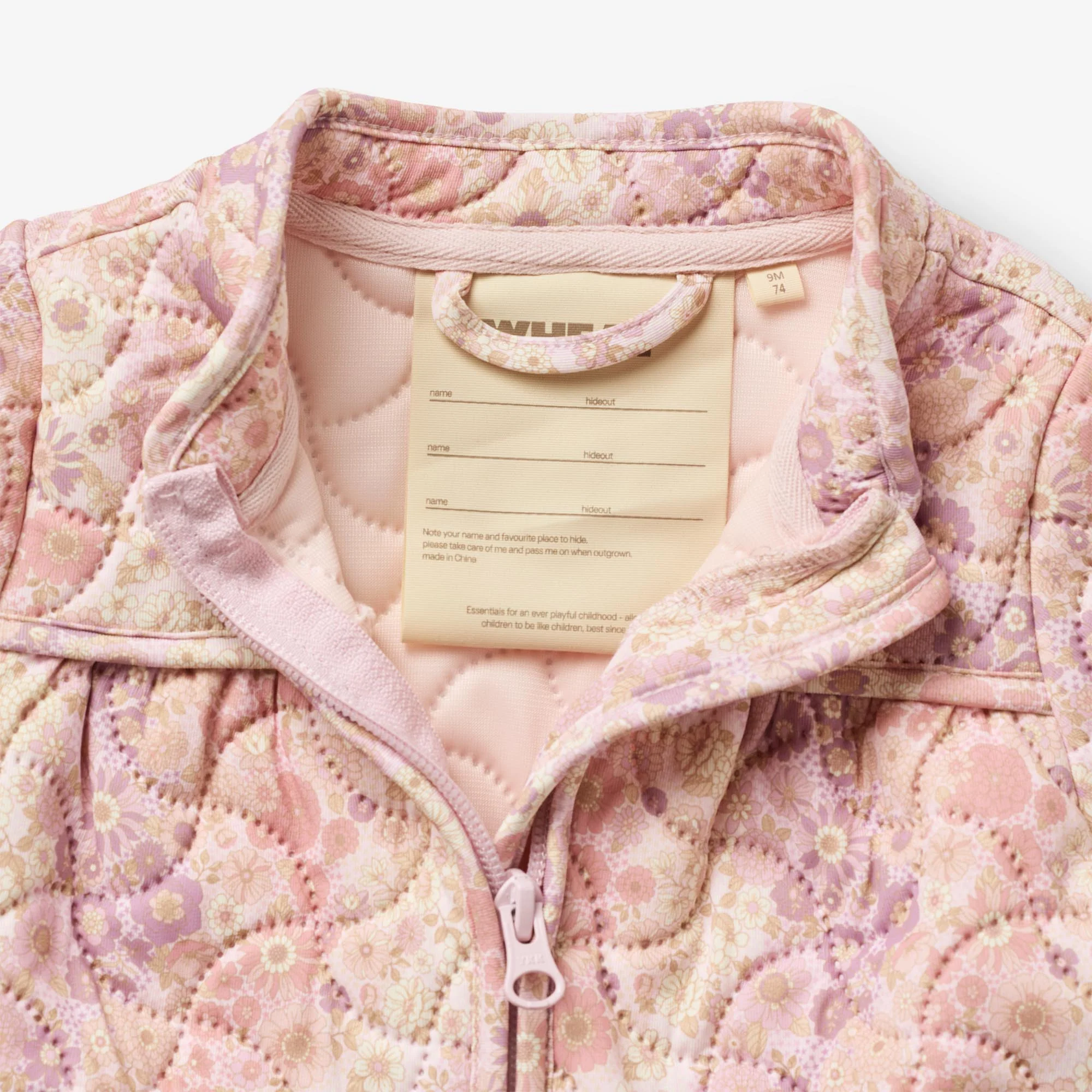 Thermo Jacket Thilde - lilac flower rainbow - Image 3