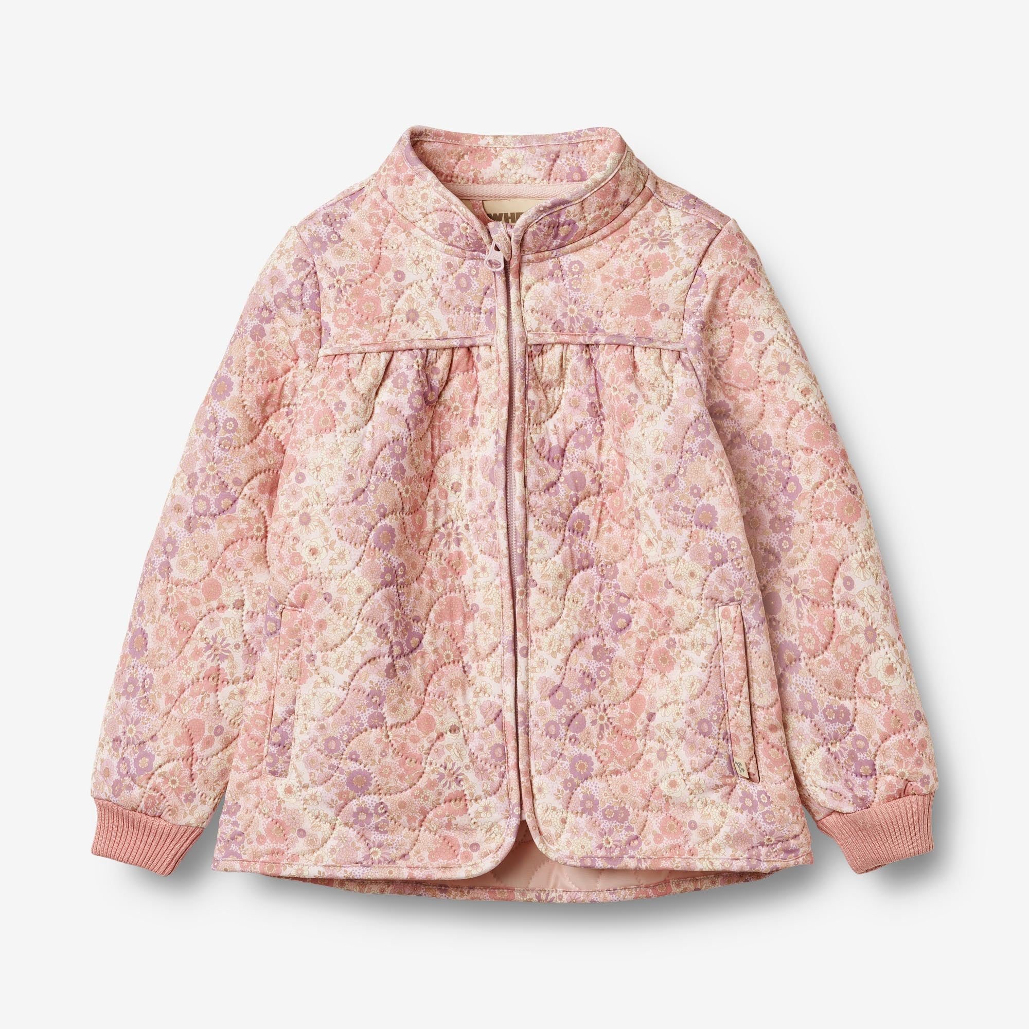 Thermo Jacket Thilde - lilac flower rainbow