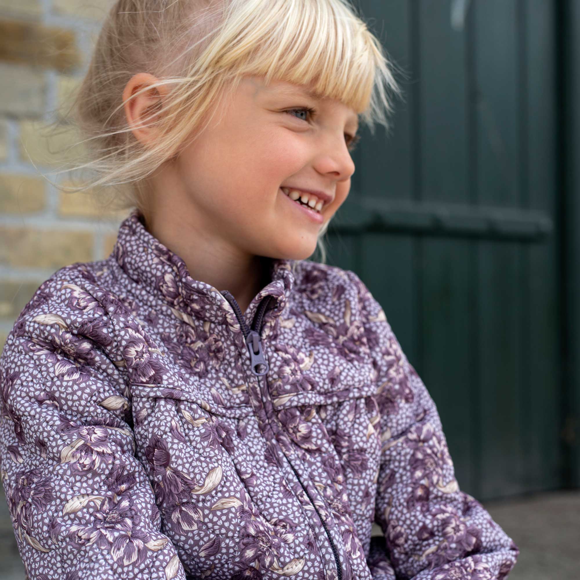 Thermo Jacket Thilde - lilac tulips - Image 2