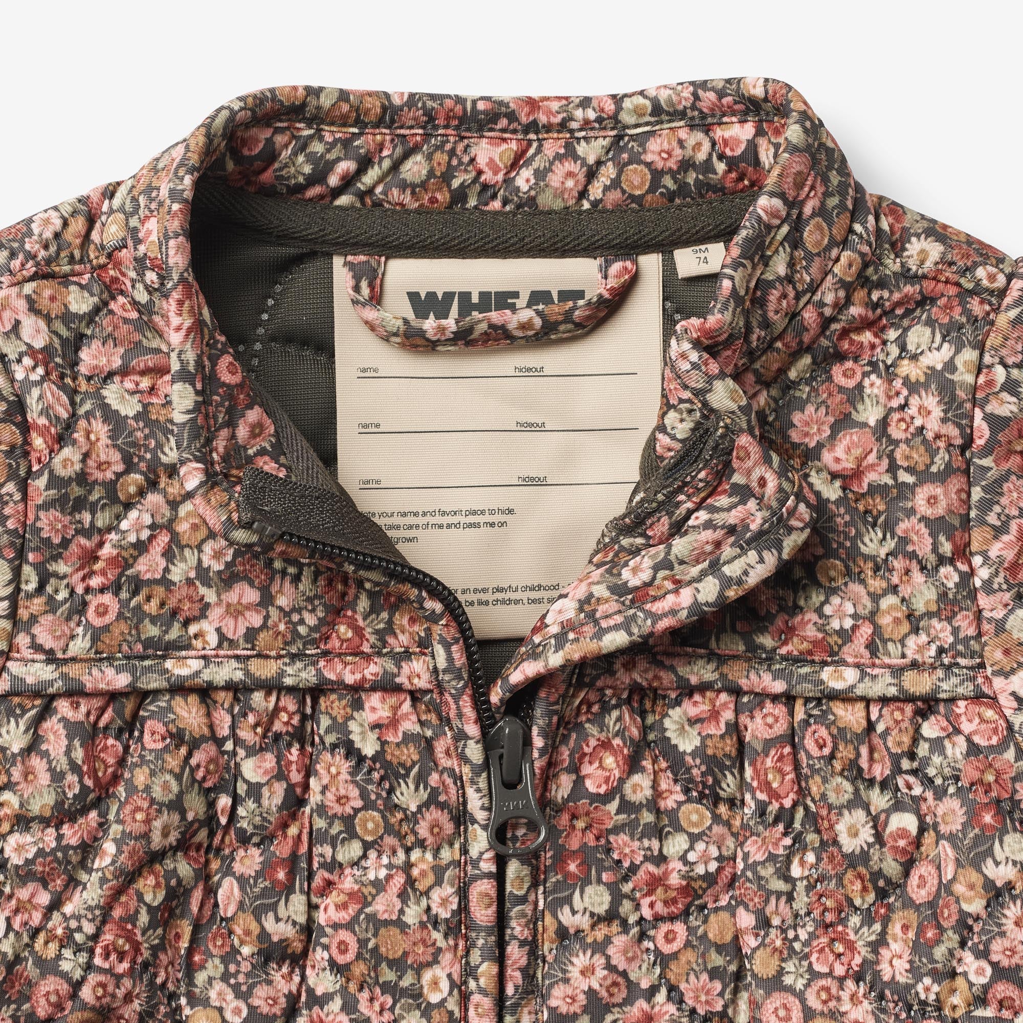 Thermo Jacket Thilde | Baby - raven wild flowers - Image 3