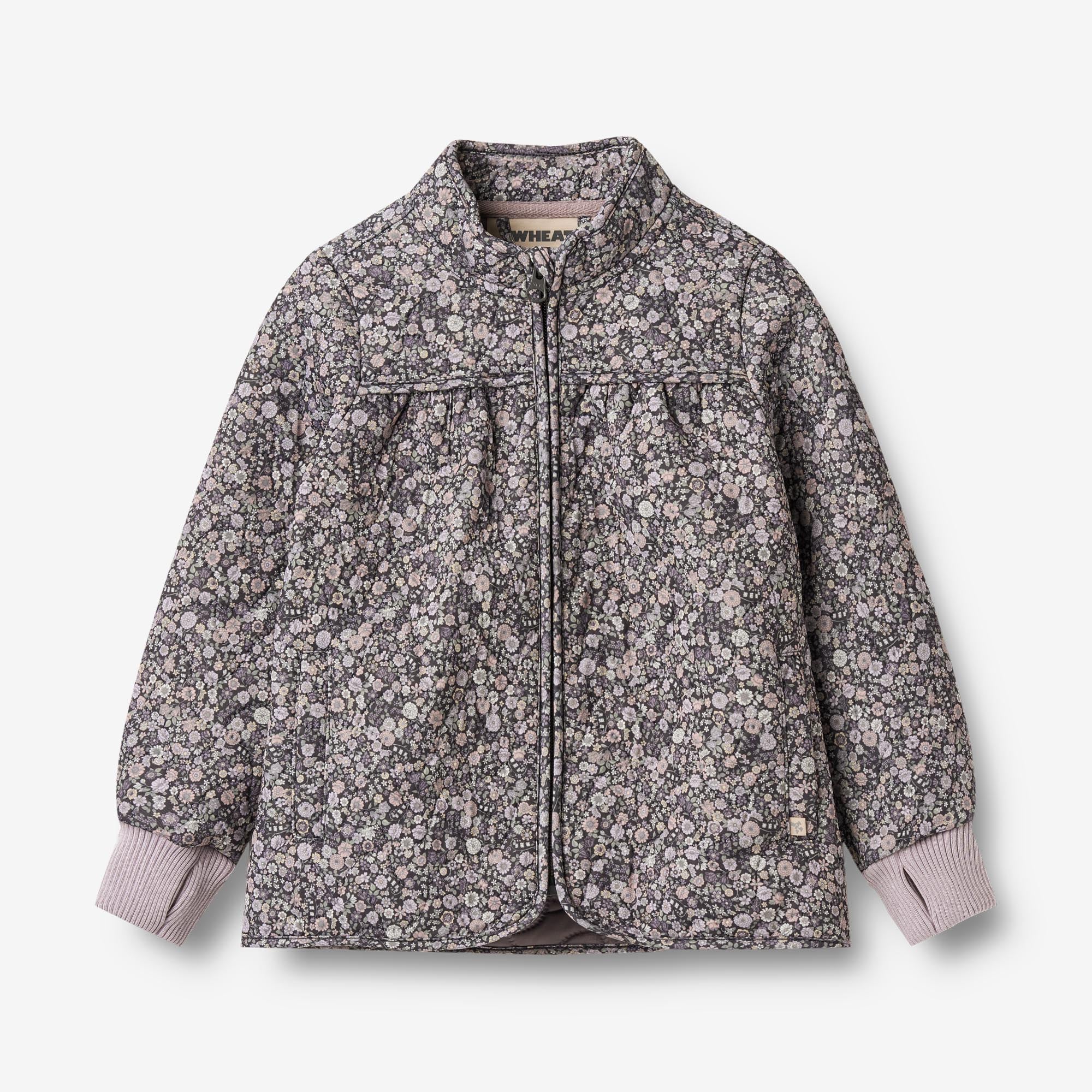 Thermo Jacket Thilde - black sea flowers