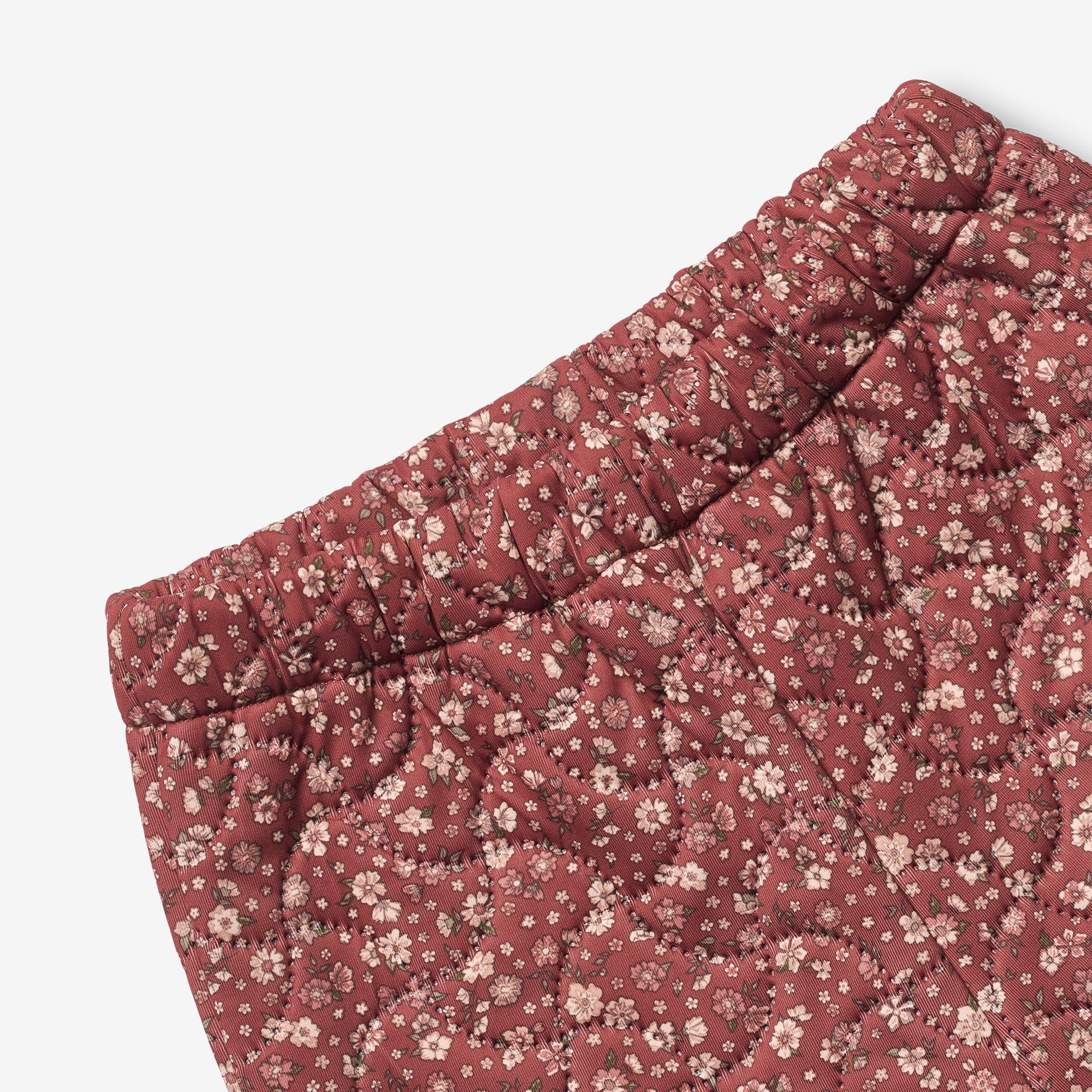 Thermo Pants Alex - red flowers - Image 3