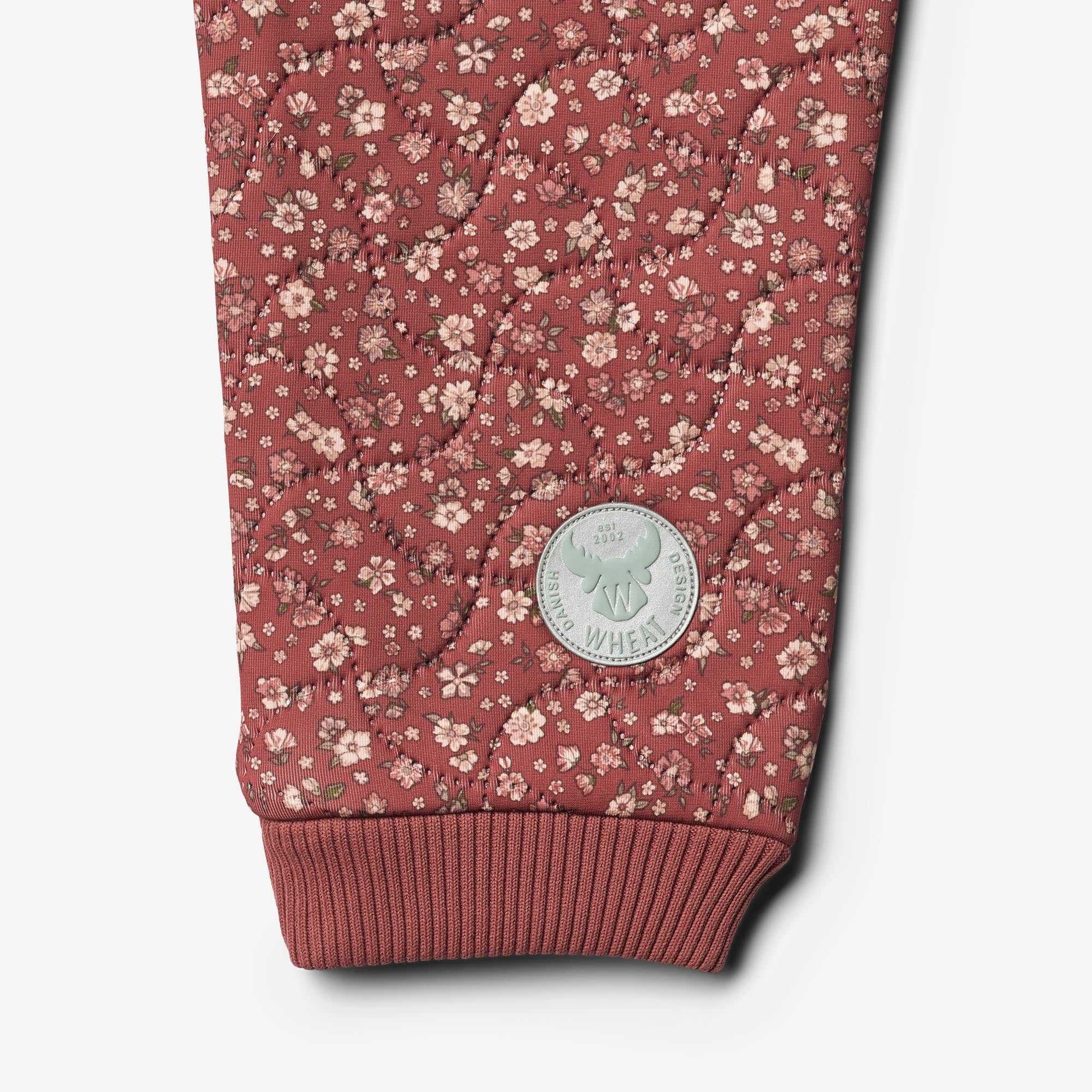 Thermo Pants Alex - red flowers - Image 4