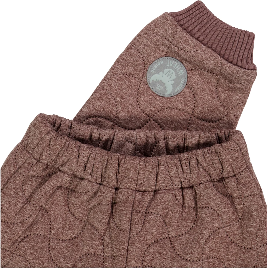 Thermo Pants Alex - berry melange - Image 3