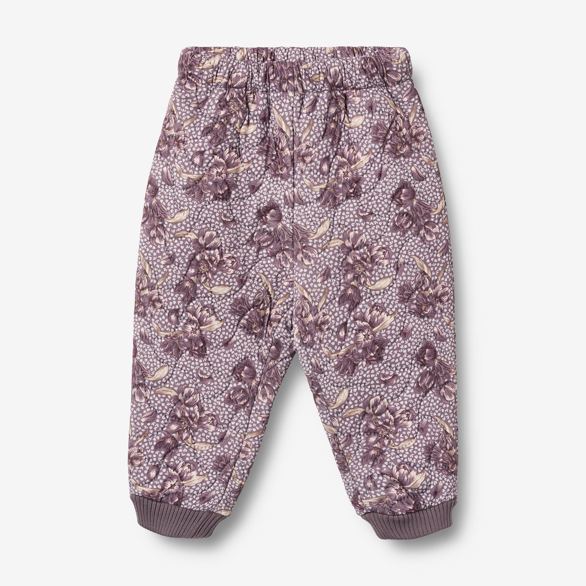 Thermo Pants Alex | Baby - lilac tulips