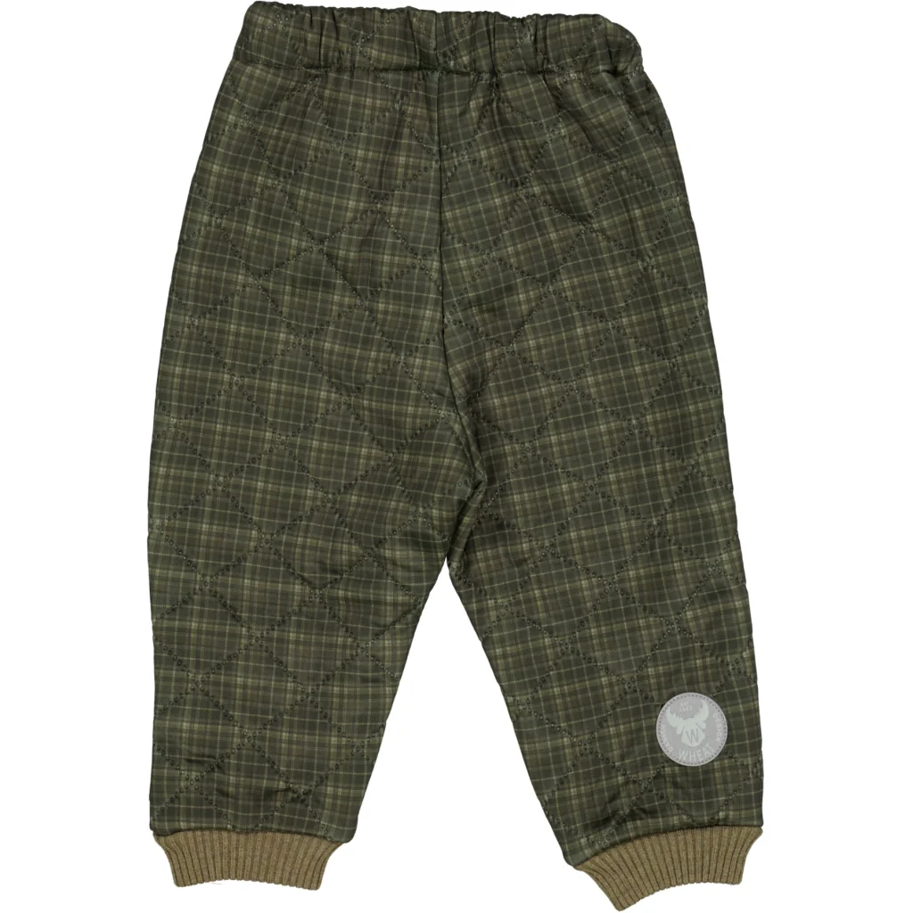 Thermo Pants Alex - olive check - Image 2