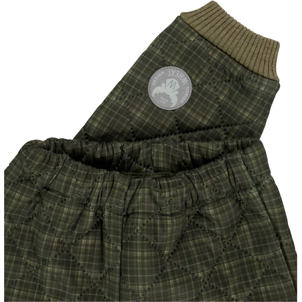 Thermo Pants Alex - olive check - Image 3