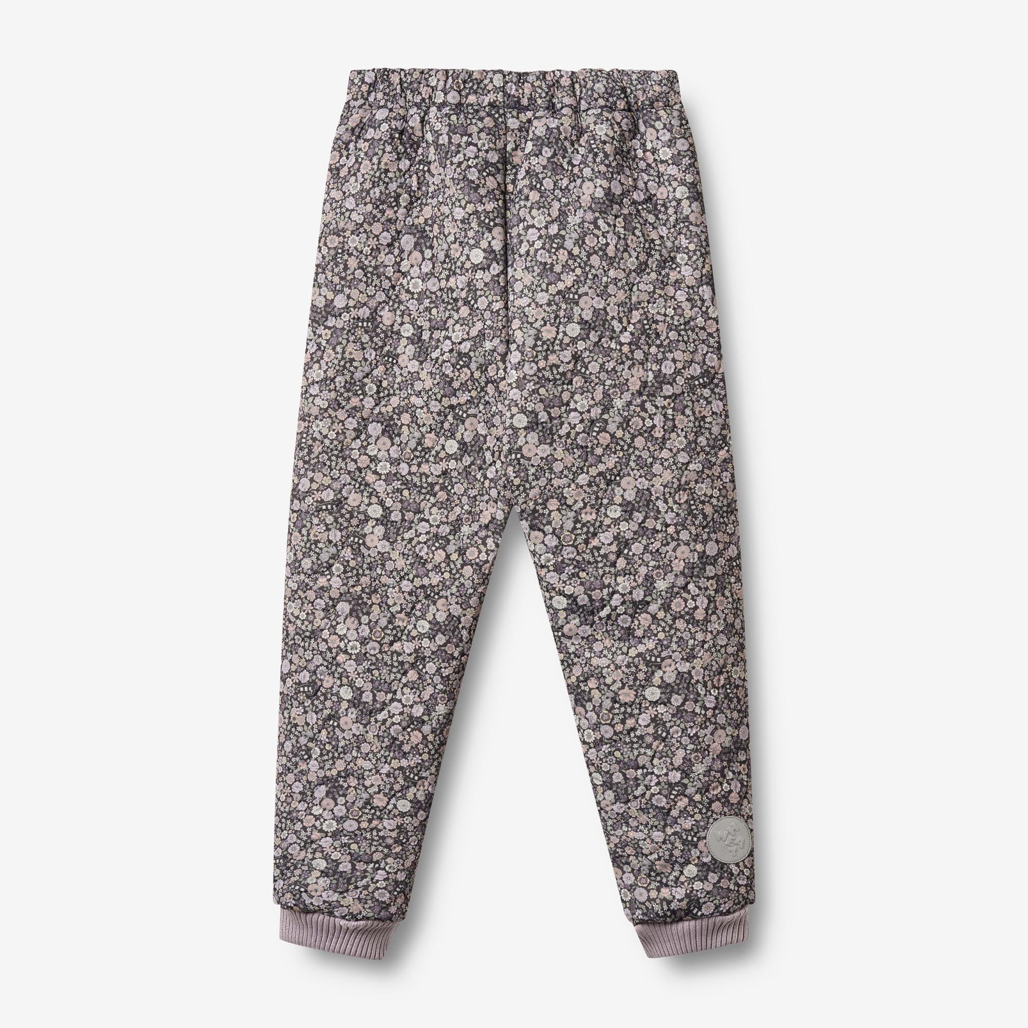 Thermo Pants Alex - black sea flowers - Image 3