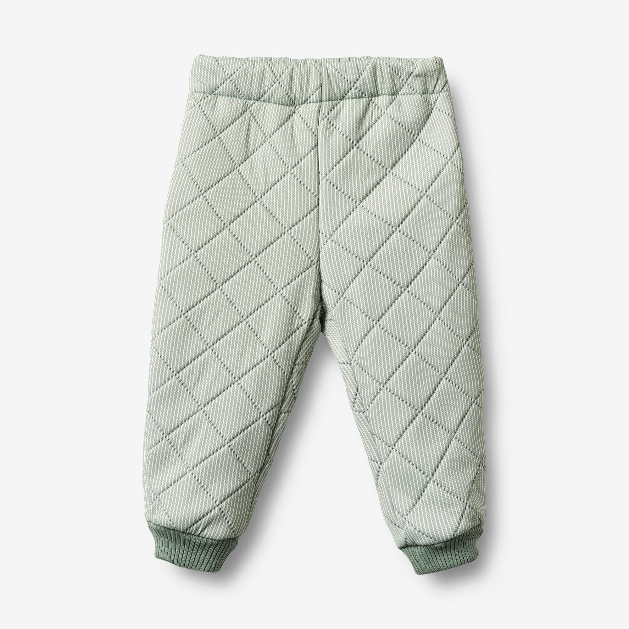 Thermo Pants Alex - green stripe