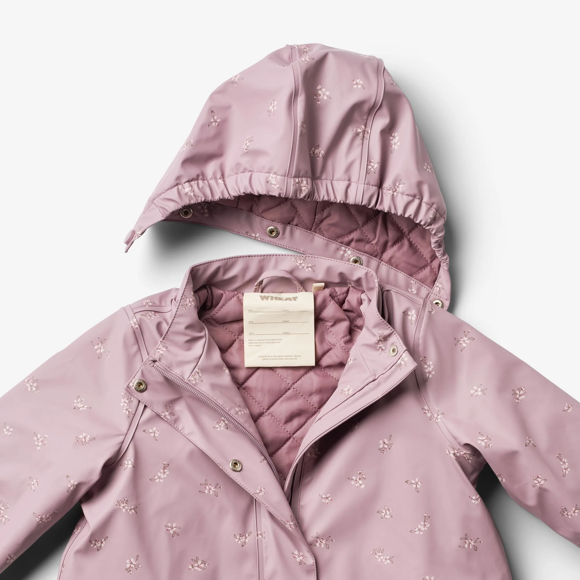 Thermo Rain Jacket Rika - soft lilac flowers - Image 4
