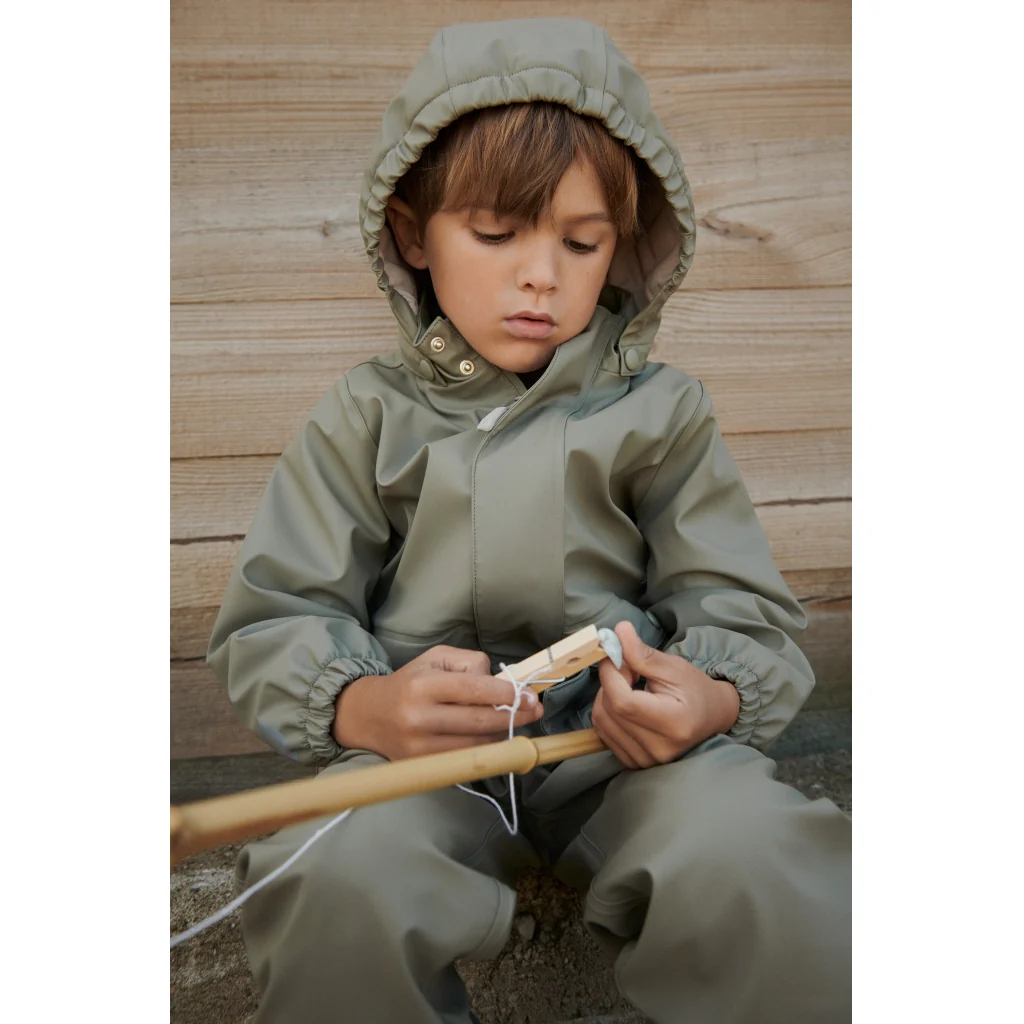 Thermo Rainsuit Aiko - dried sage - Image 4