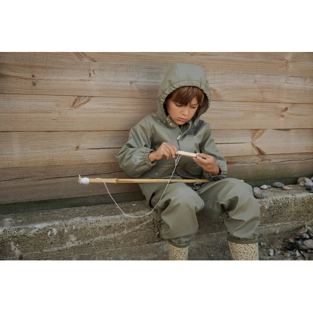 Thermo Rainsuit Aiko - dried sage - Image 5
