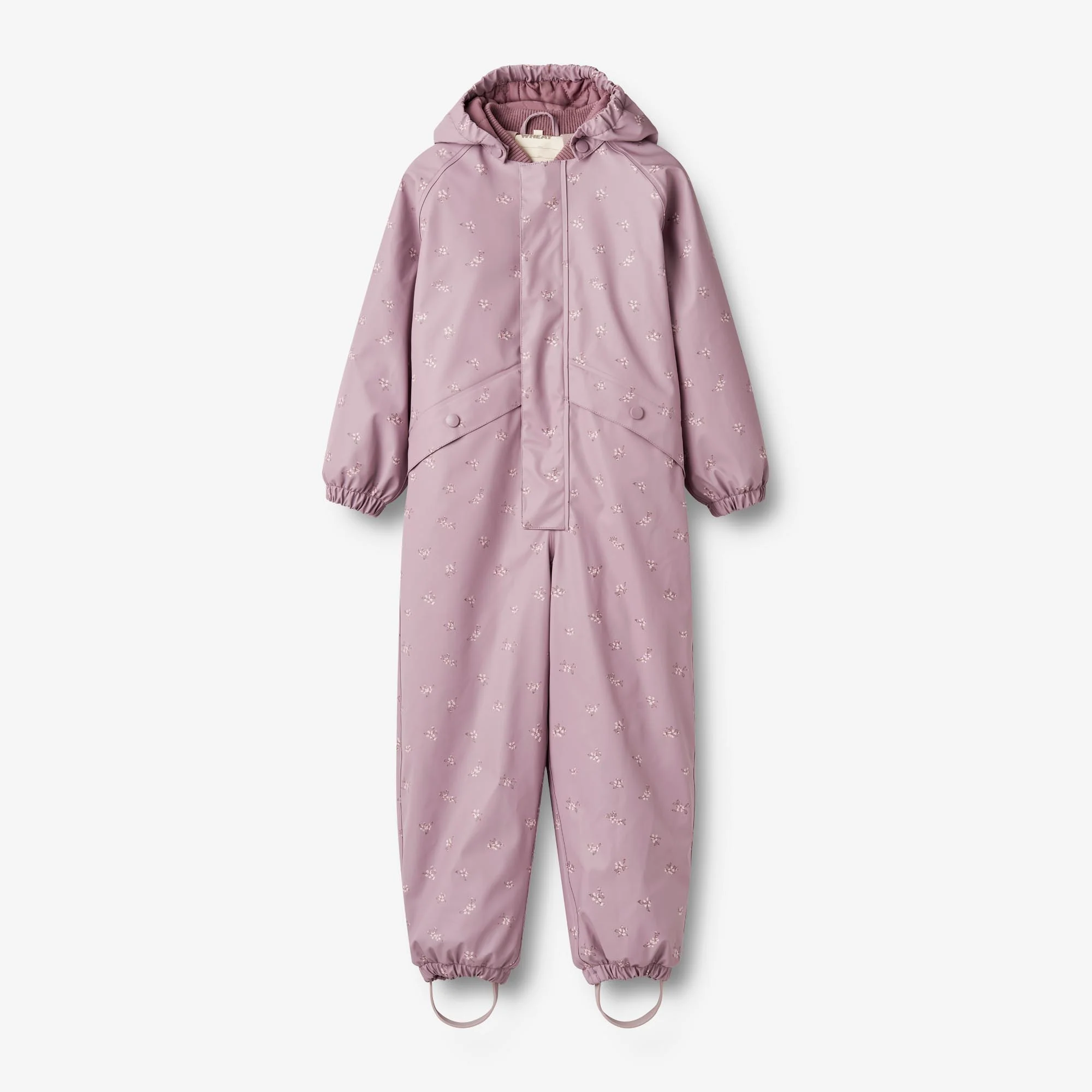 Thermo Rainsuit Aiko - soft lilac flowers
