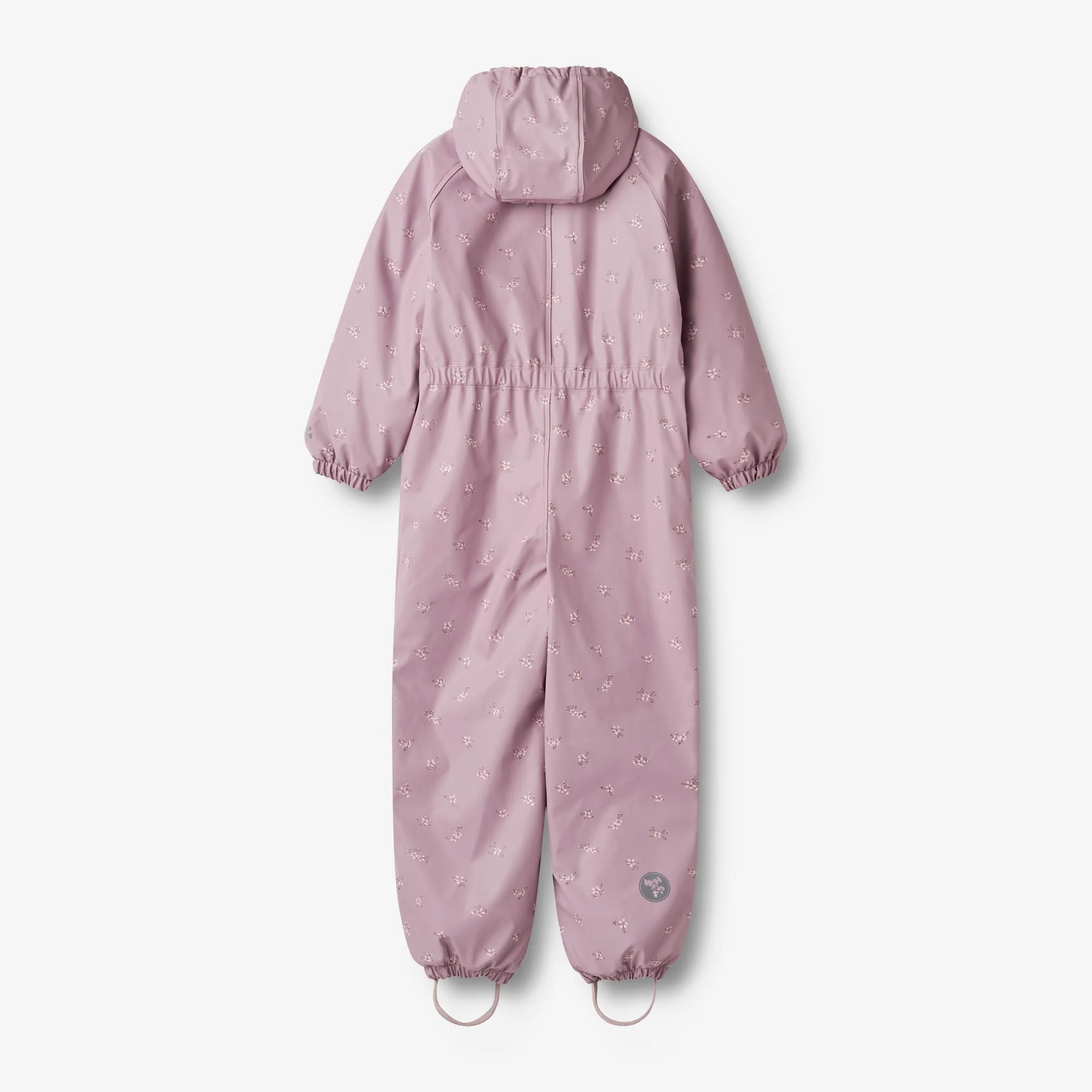 Thermo Rainsuit Aiko - soft lilac flowers - Image 2