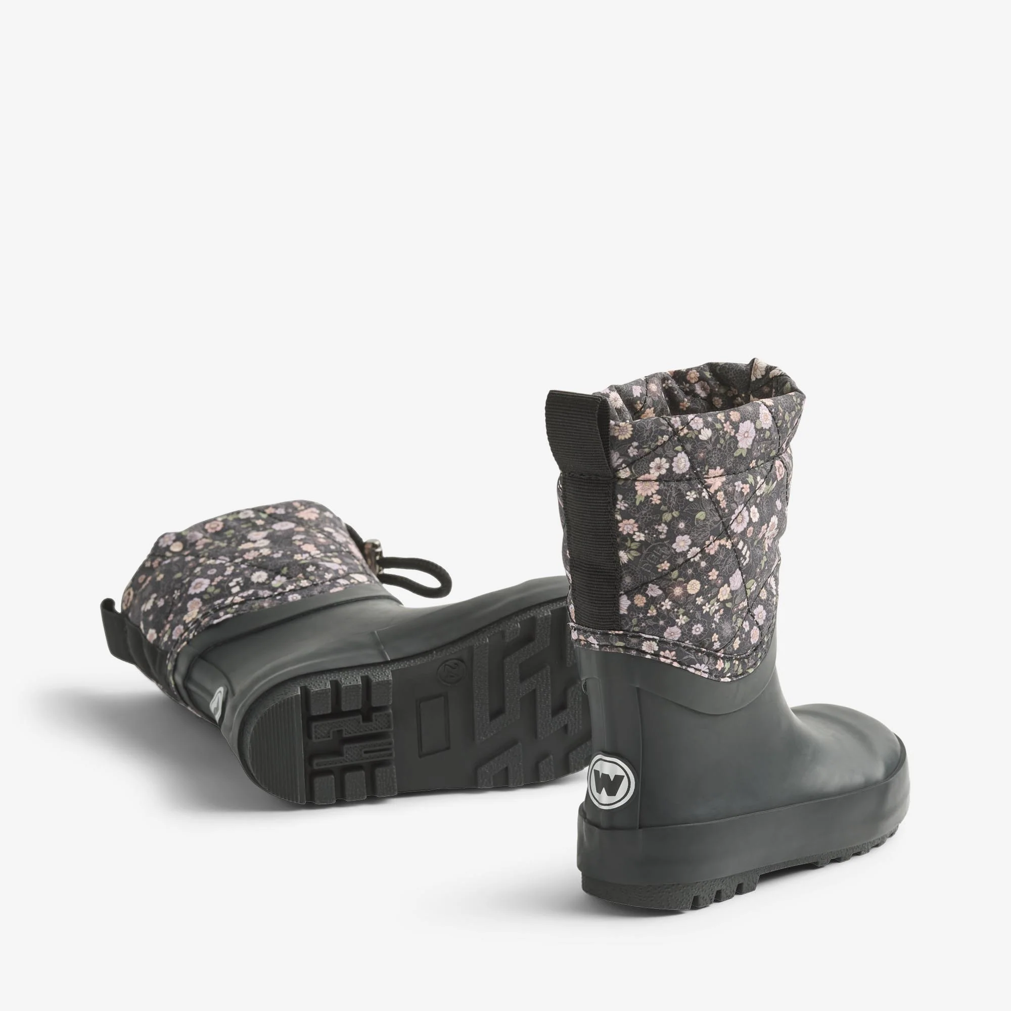 Thermo Snowboot Drizzle - black sea open flowers - Image 2