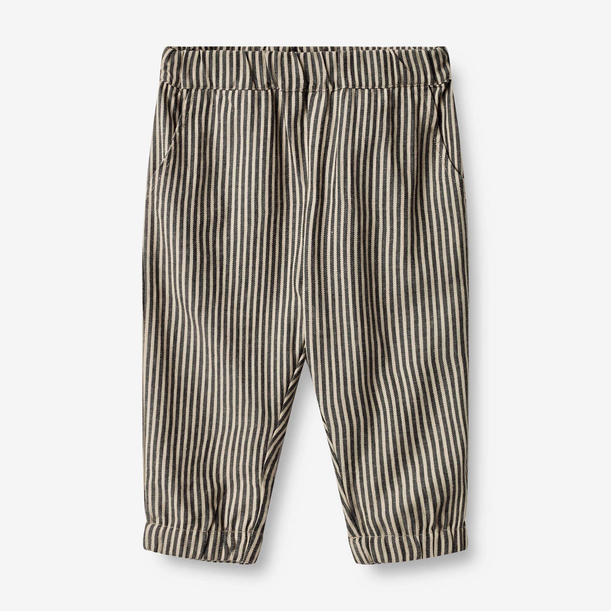 Trousers Andy | Baby - black coal stripe