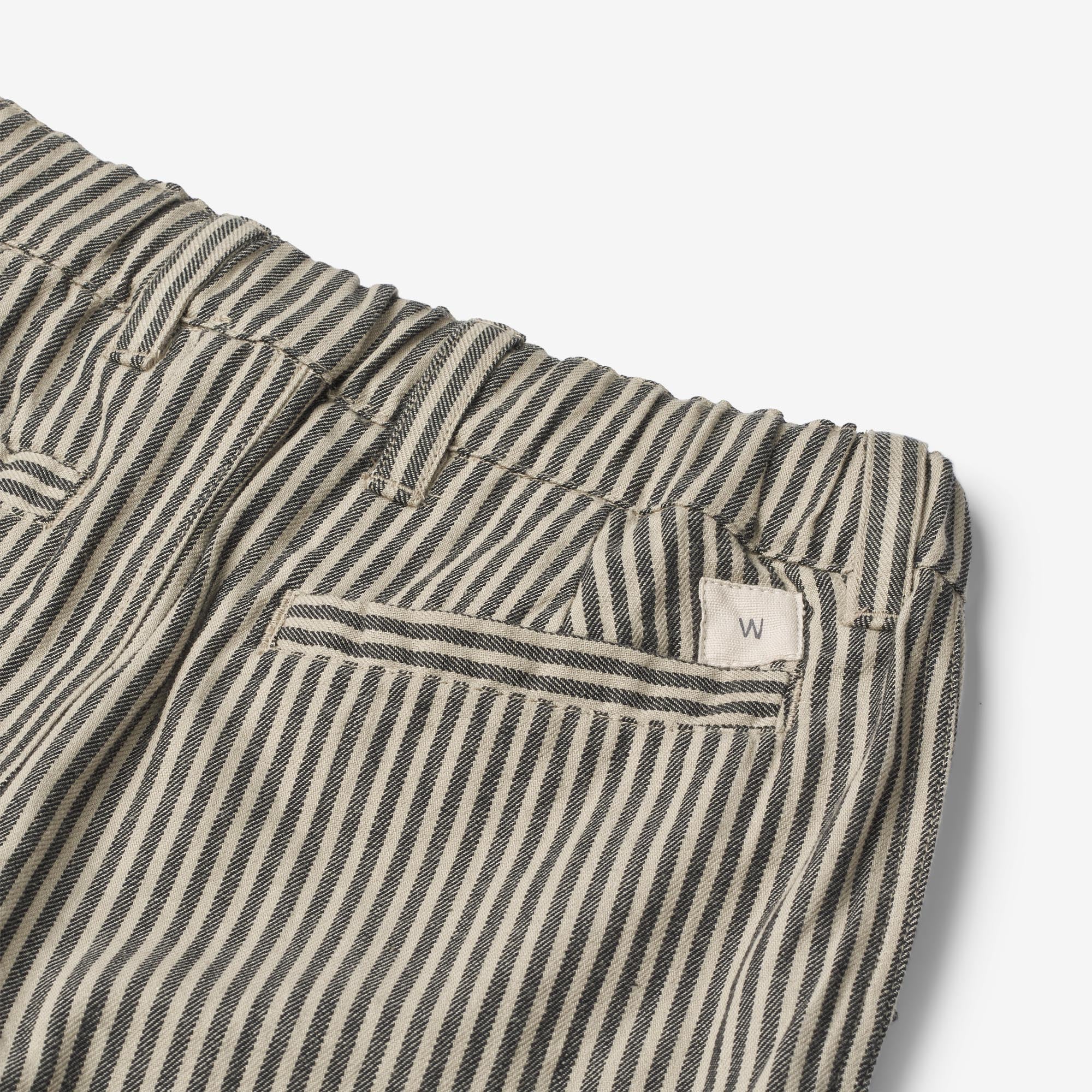 Trousers Egon - black coal stripe - Image 3
