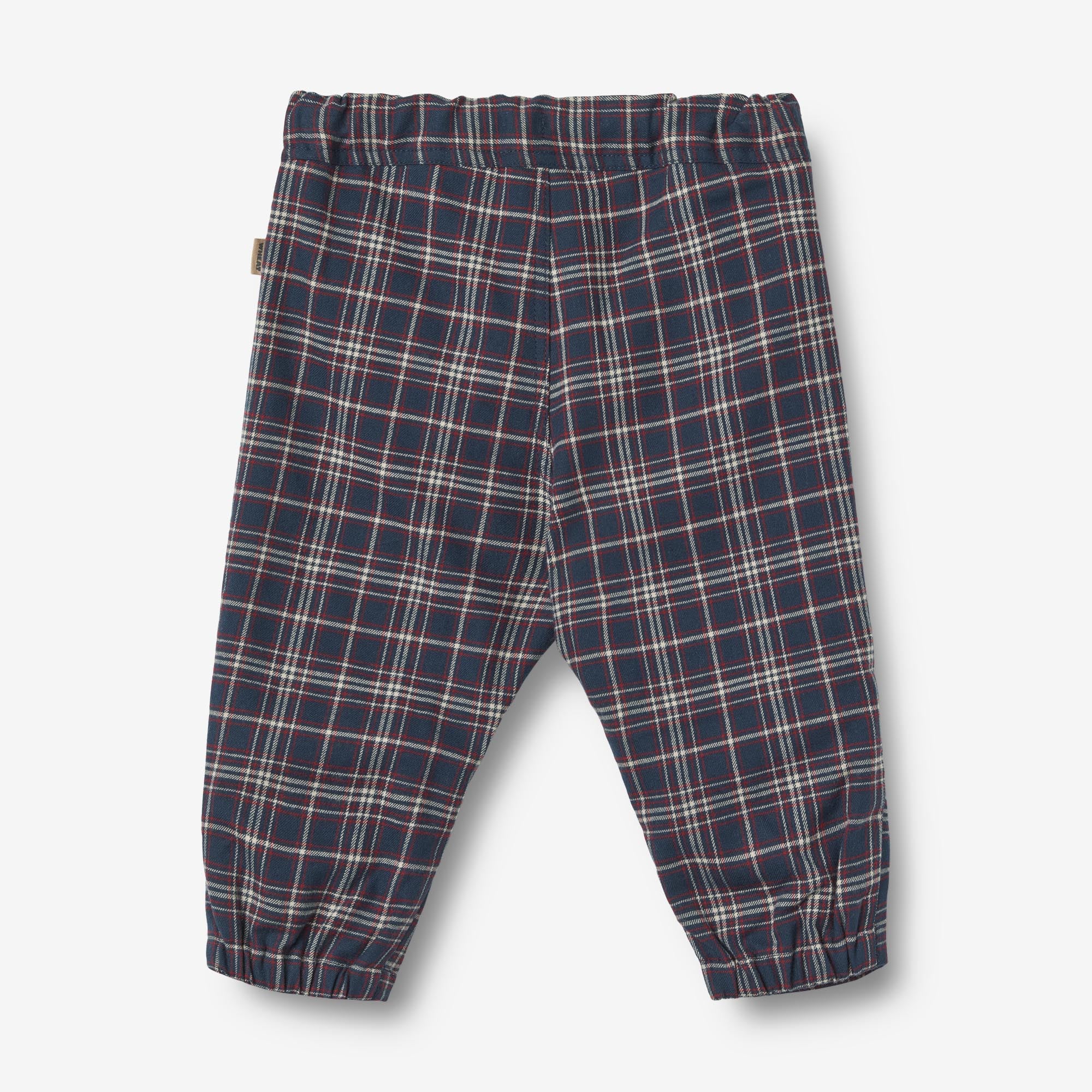 Trousers Gustav Lined - navy check - Image 3