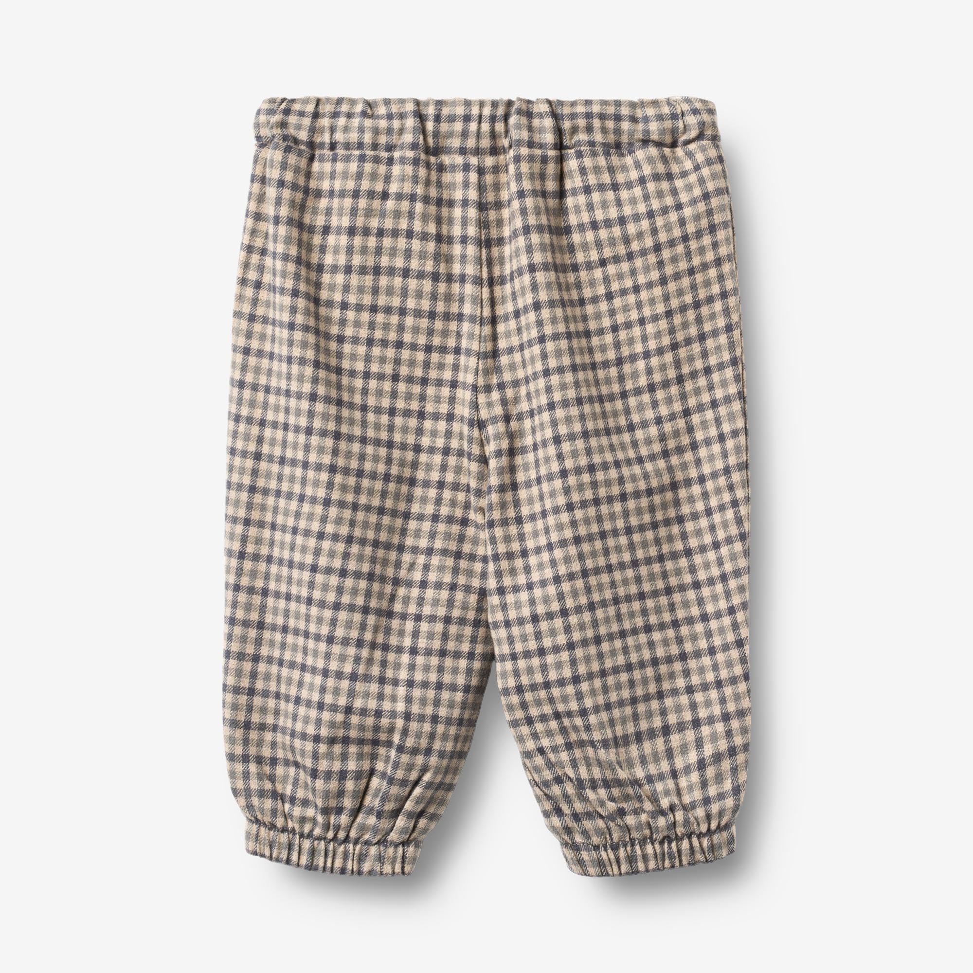 Trousers Lined Blake - blue check - Image 3