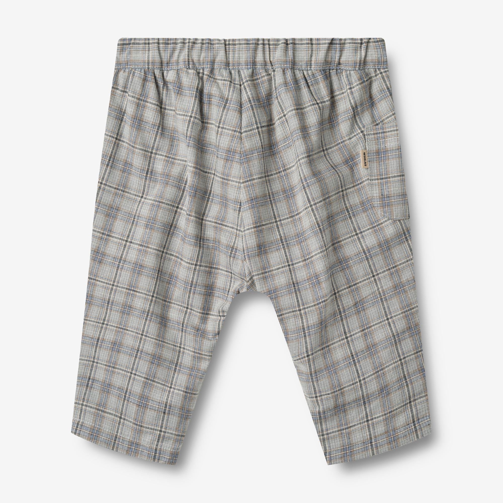 Trousers Lined Henry - cloudy blue check - Image 2