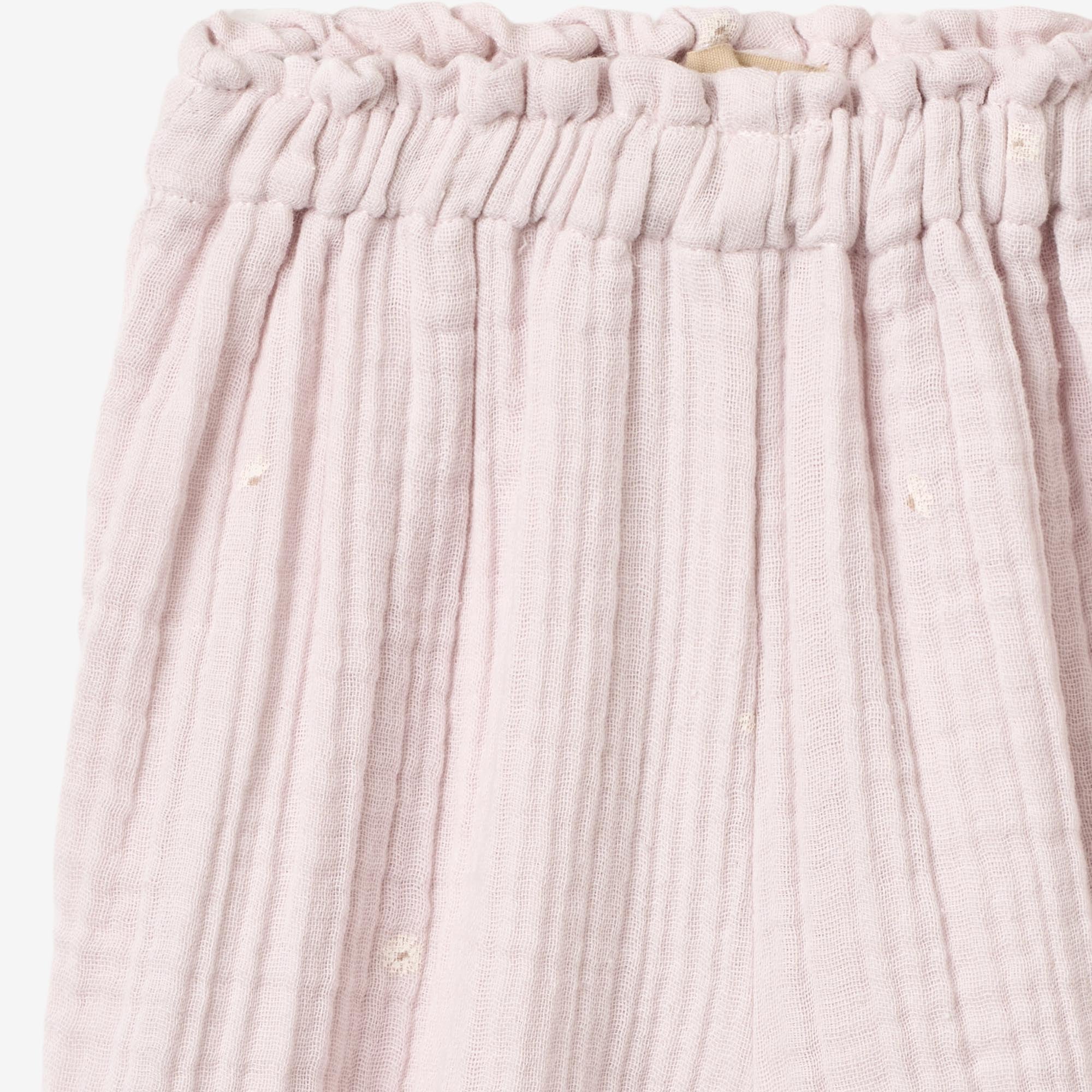 Trousers Petrine - purple light flowers - Image 3