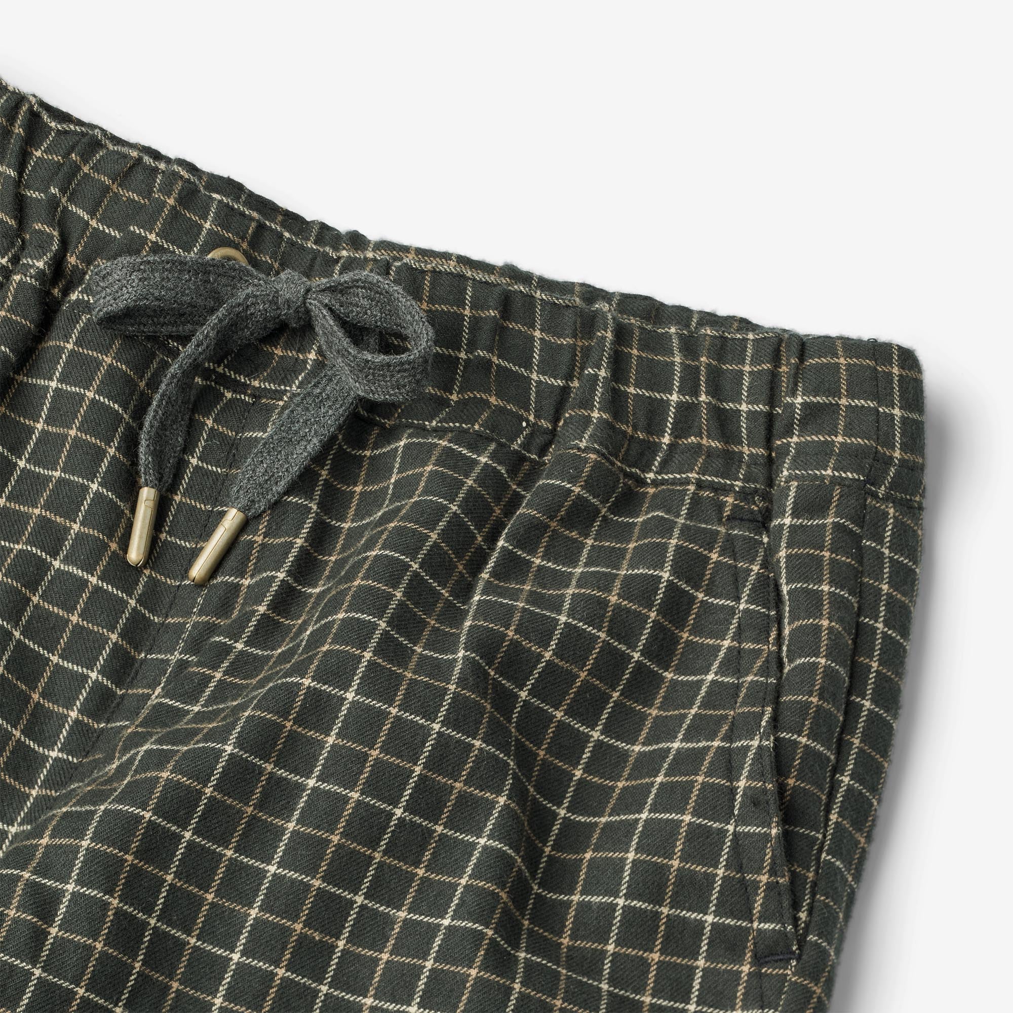 Trousers Rufus Lined - black coal check - Image 3