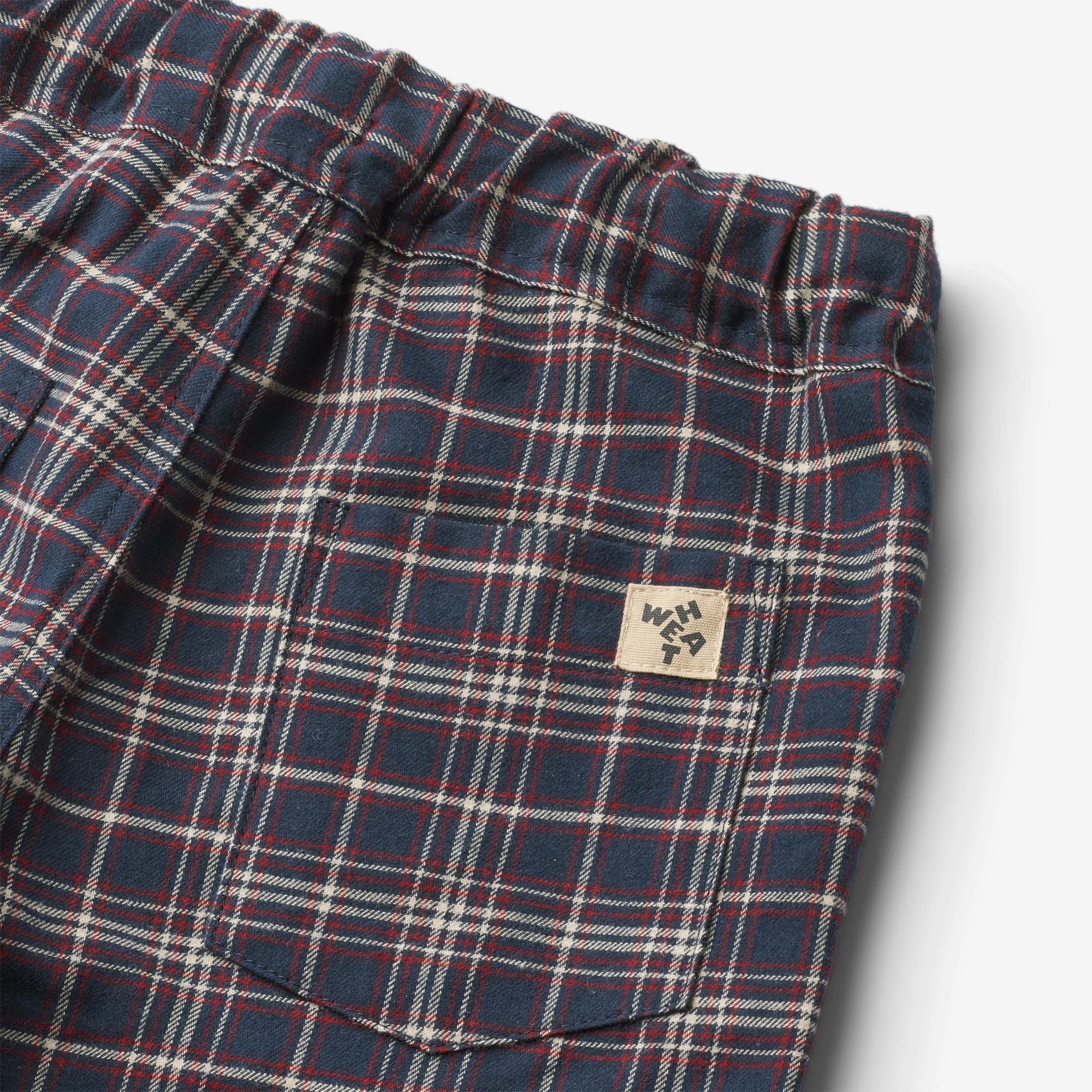 Trousers Rufus Lined - navy check - Image 8
