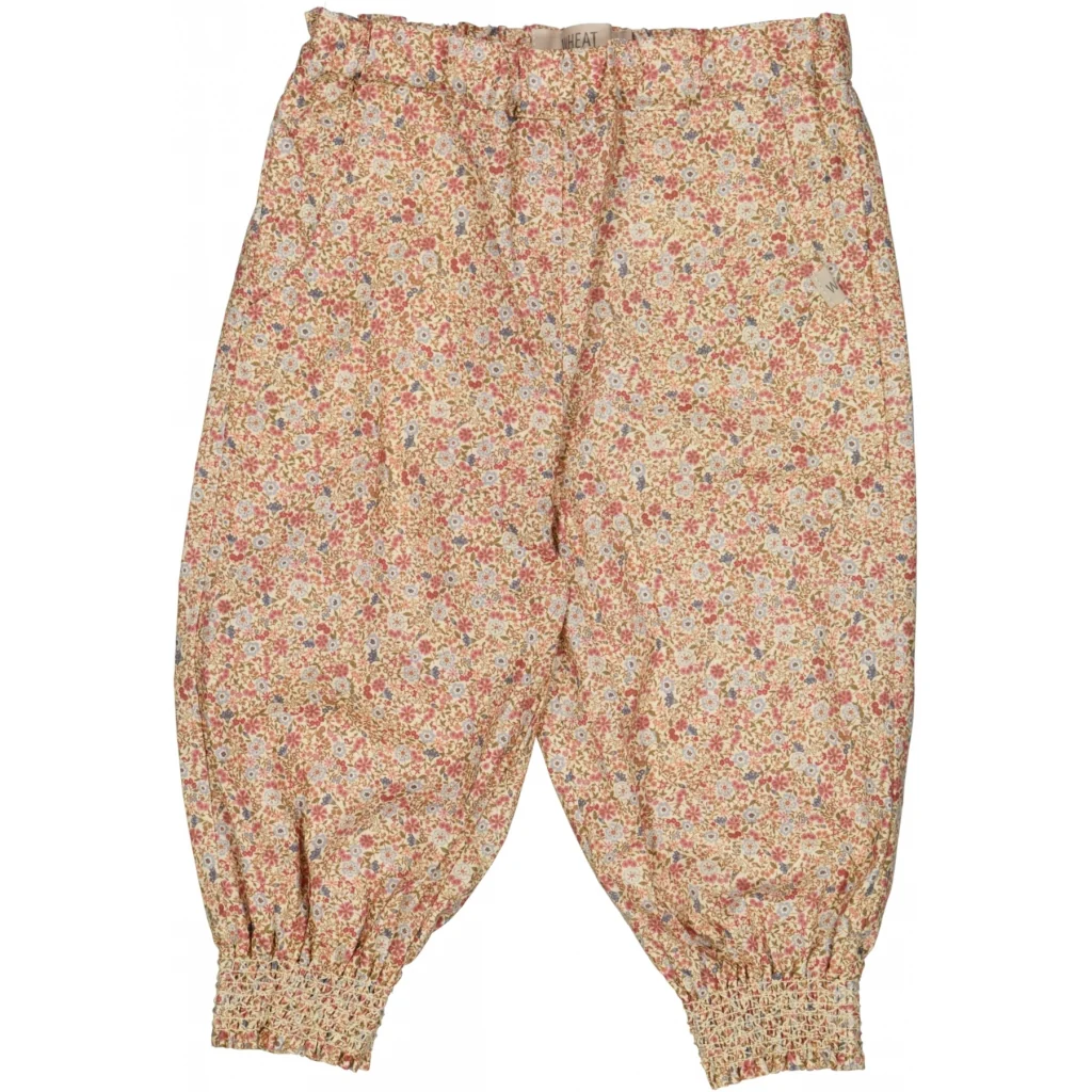 Trousers Sara - porcelain flowers
