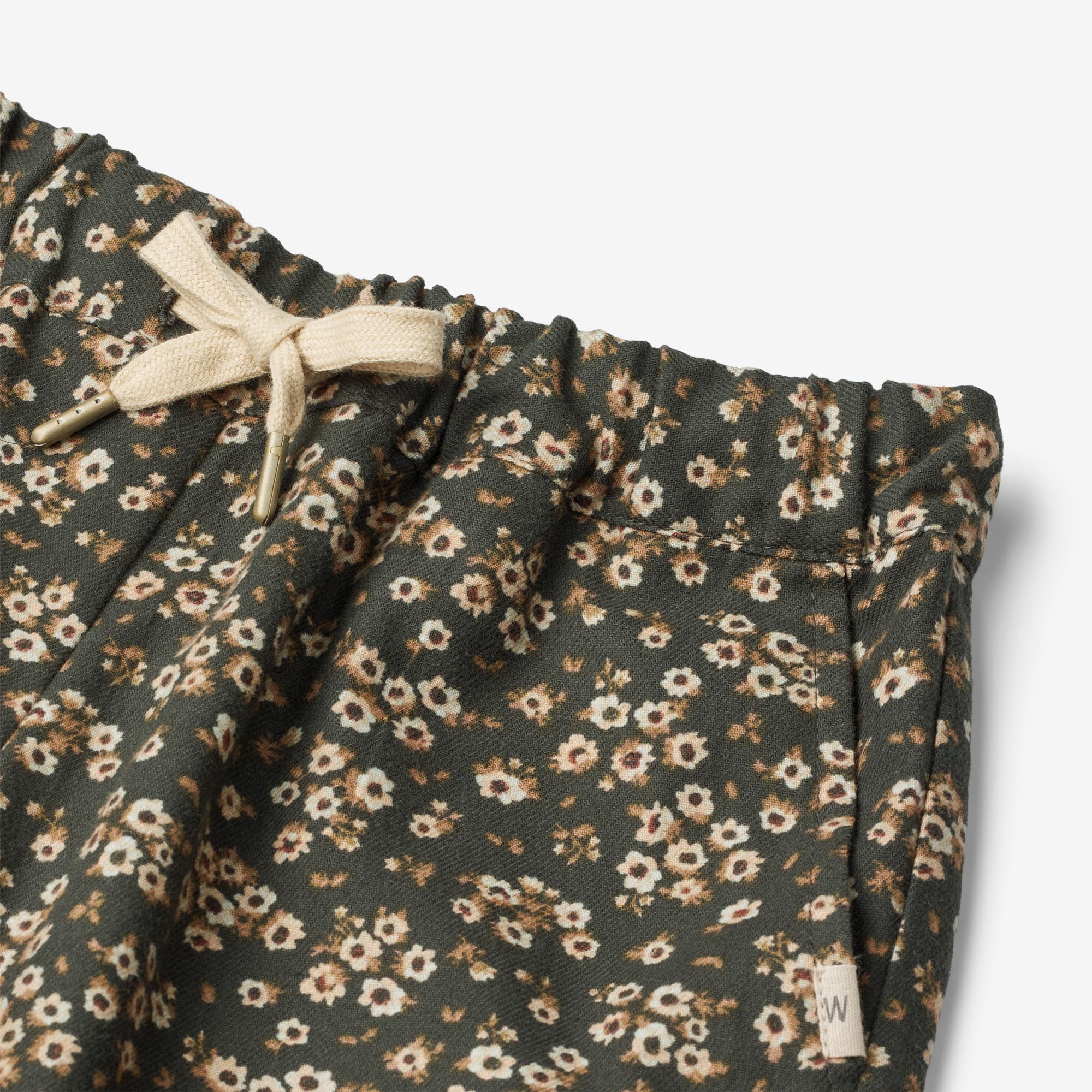 Trousers Shilla - black coal flowers - Image 3