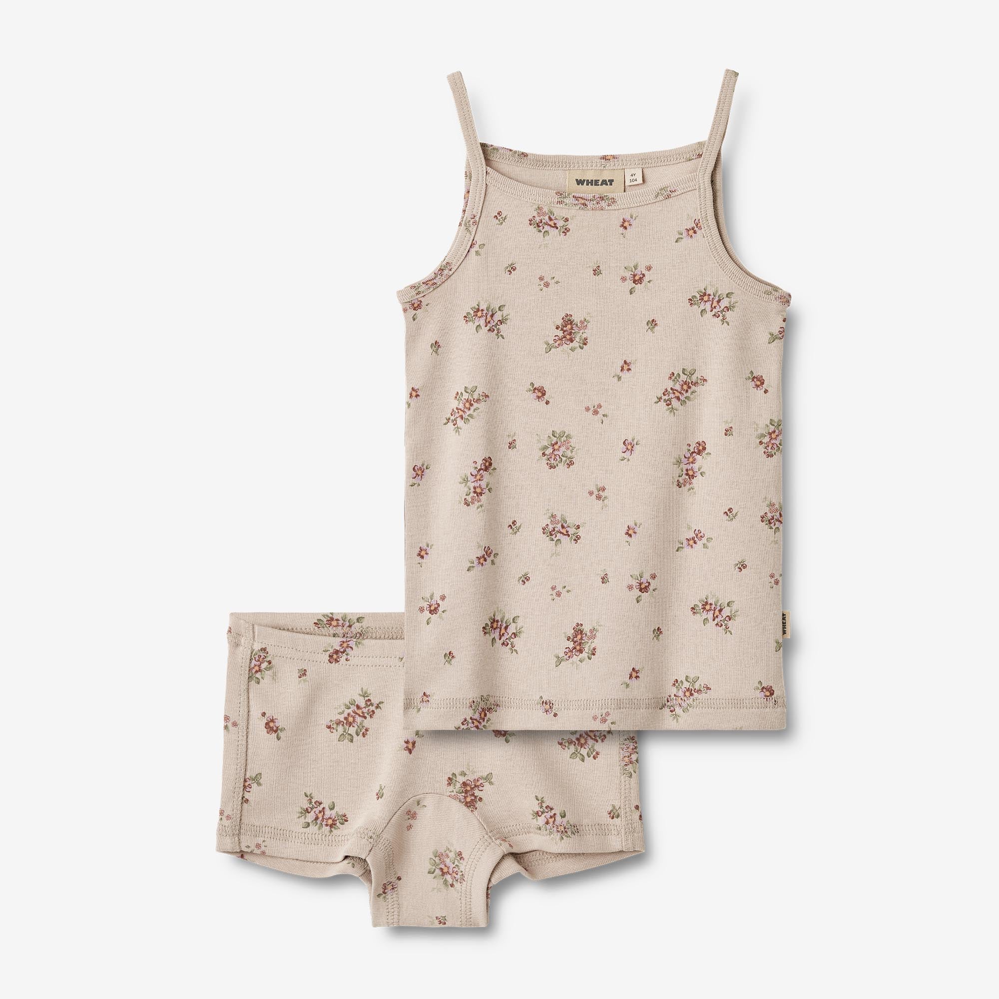Underwear Soffia - pale lilac flowers
