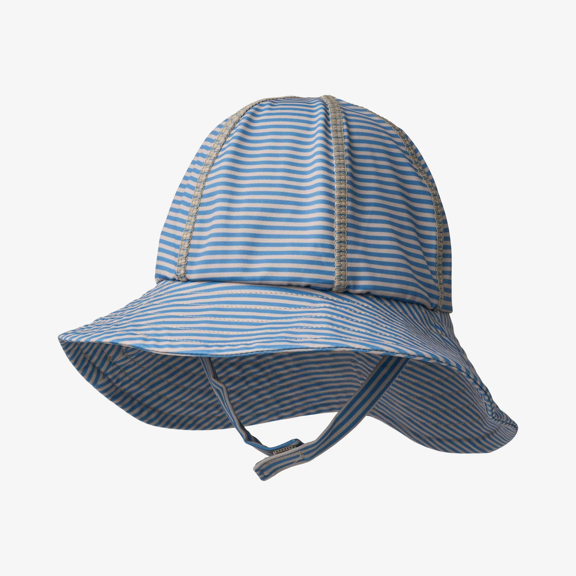 UV Sun Hat Bora - blue swim stripe