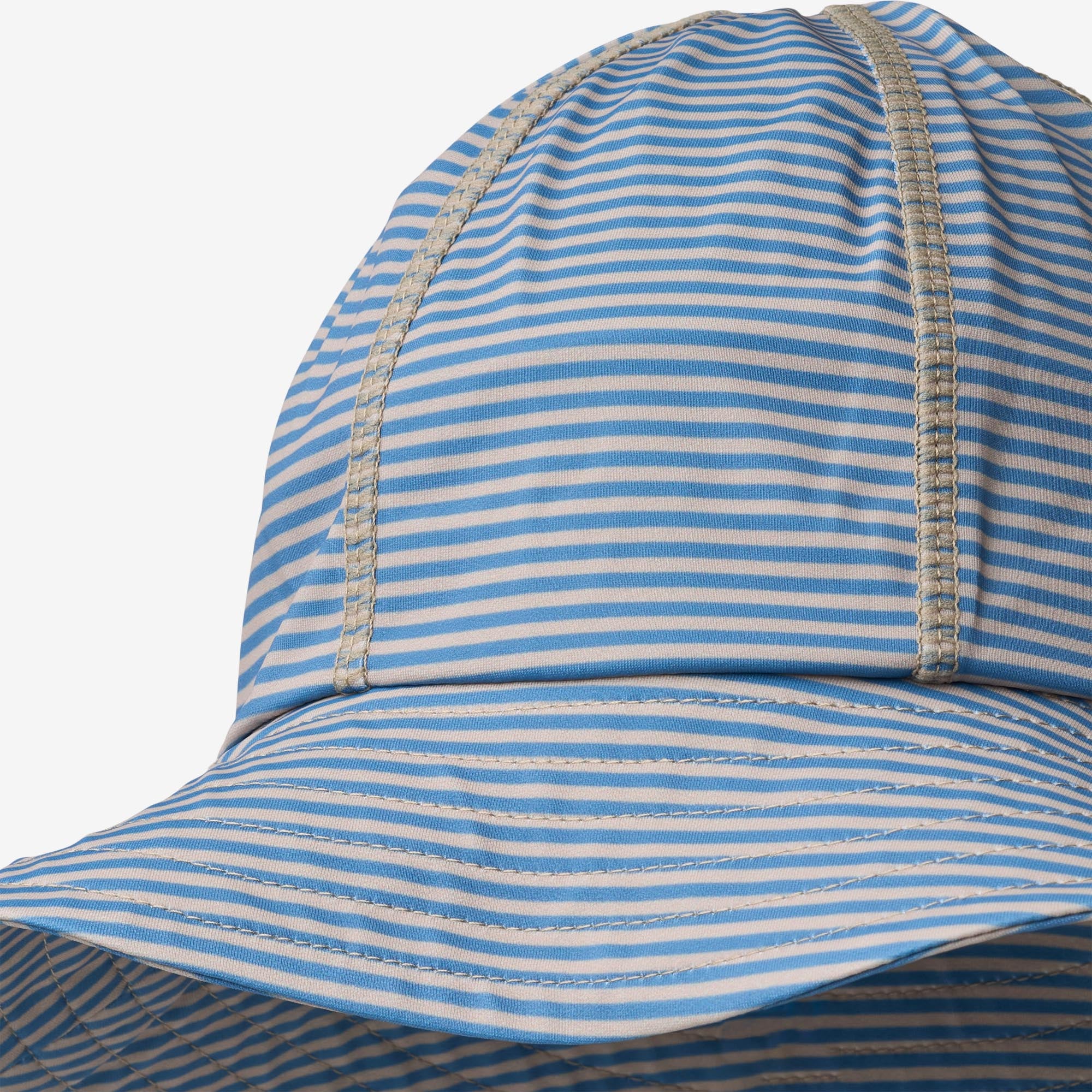 UV Sun Hat Bora - blue swim stripe - Image 2