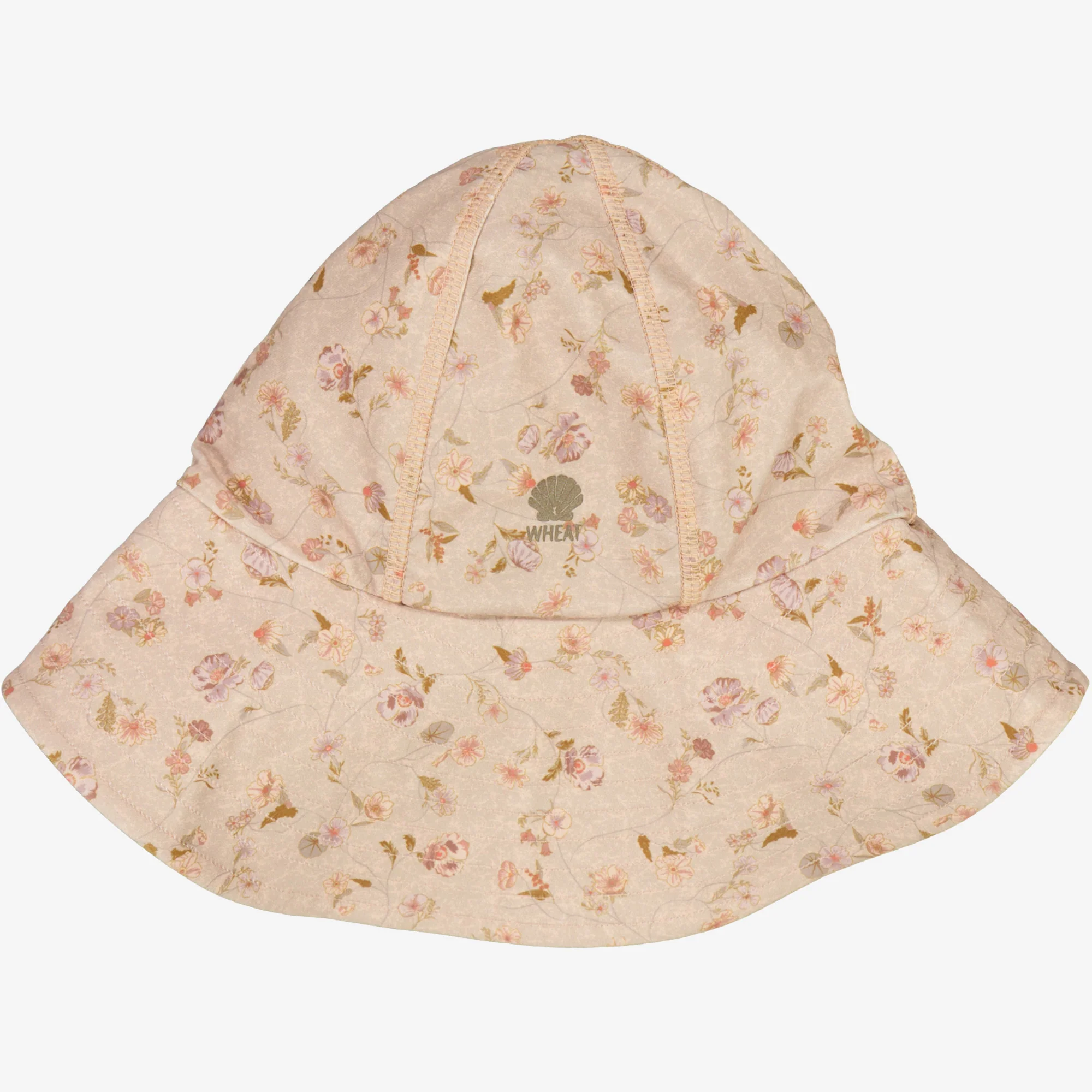 UV Sun Hat - purple poppy flowers - Image 2