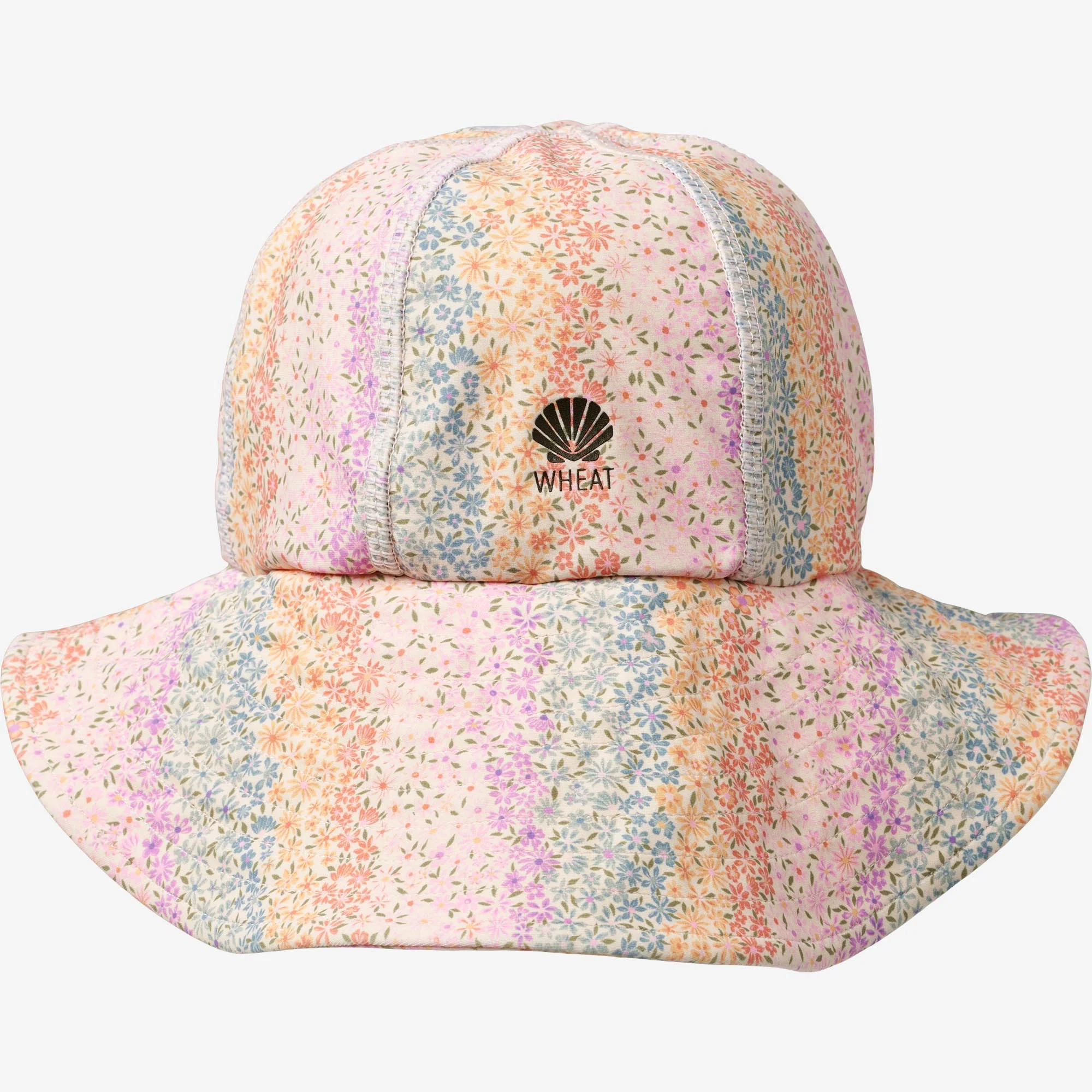 UV Sun Hat - rainbow flowers - Image 2