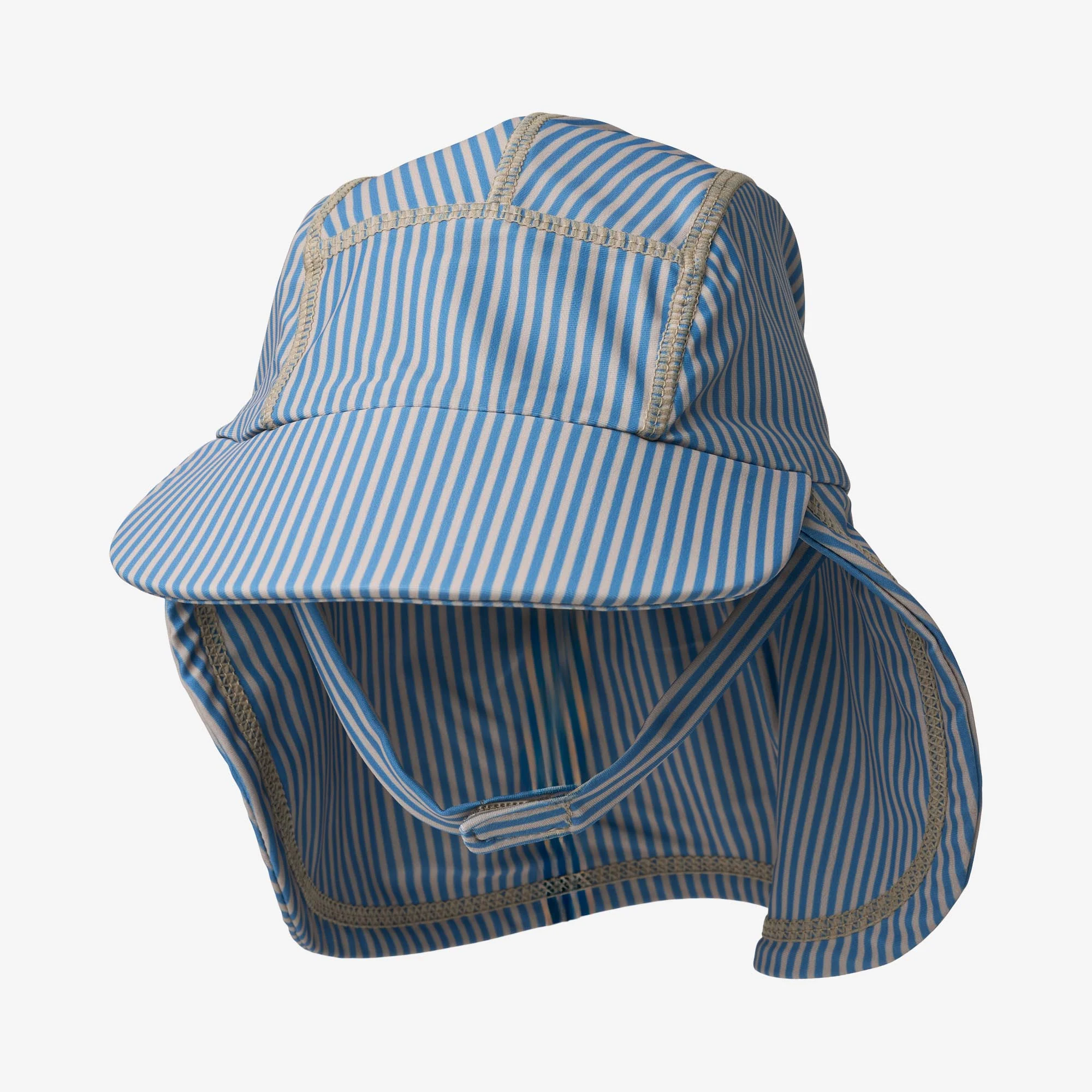 UV Sun Hat Tonga - blue swim stripe
