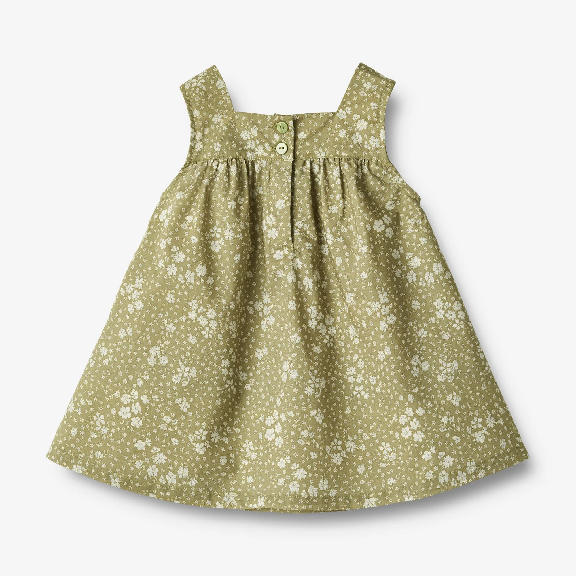 W-Dress Ayla - green flowers - Image 2