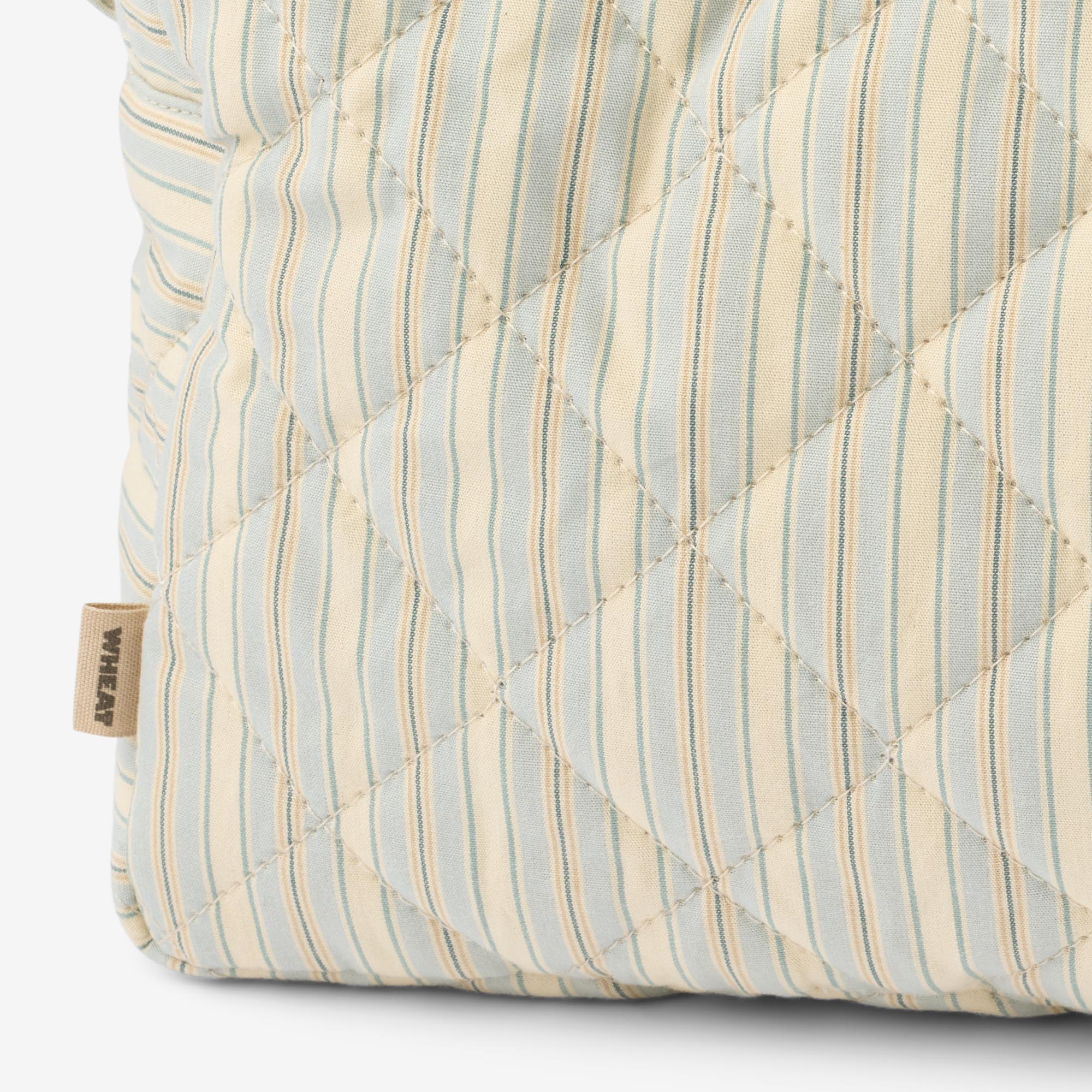 Wash Bag Large Ziggi - blue ocean stripe - Image 4