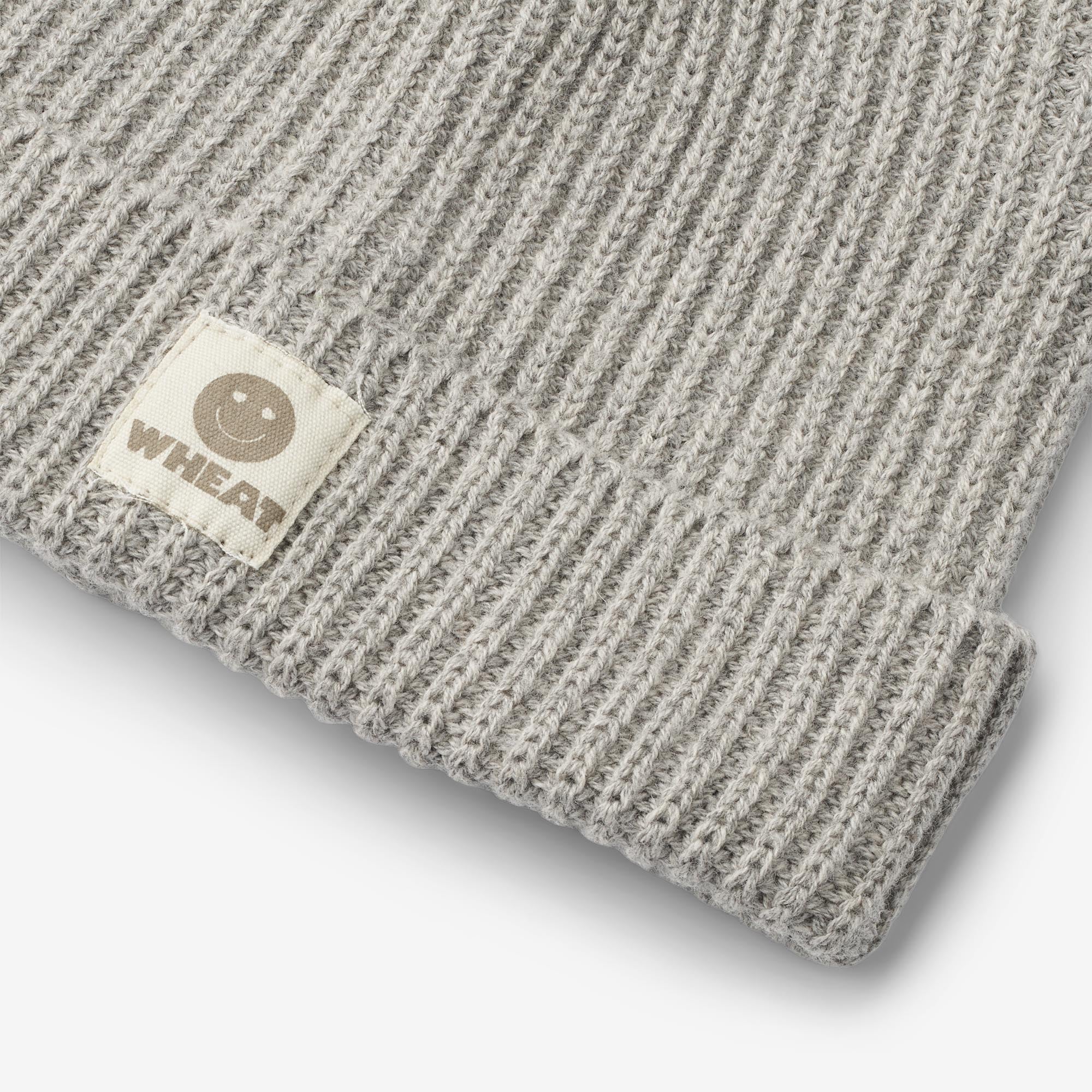 Wheat x Pernille Teisbæk | Beanie Mimpa - grey melange - Image 4