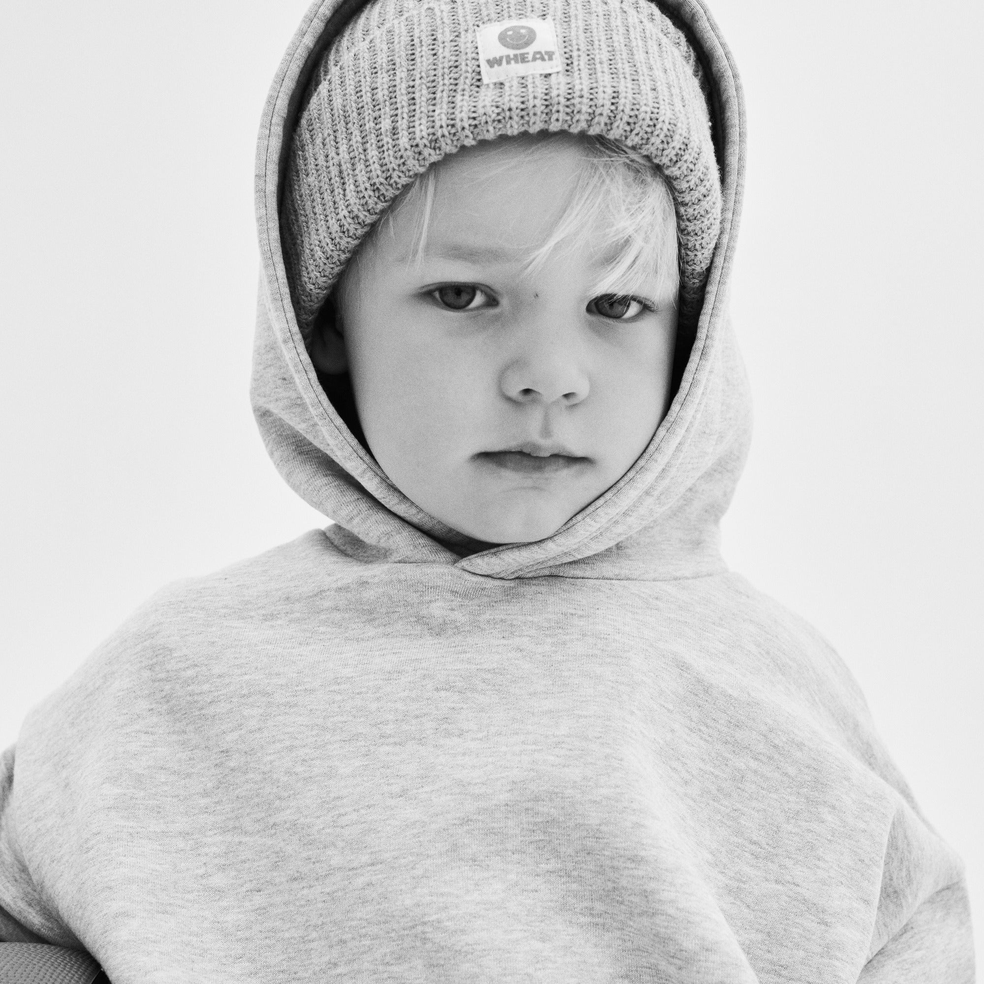 Wheat x Pernille Teisbæk | Beanie Mimpa - grey melange - Image 5
