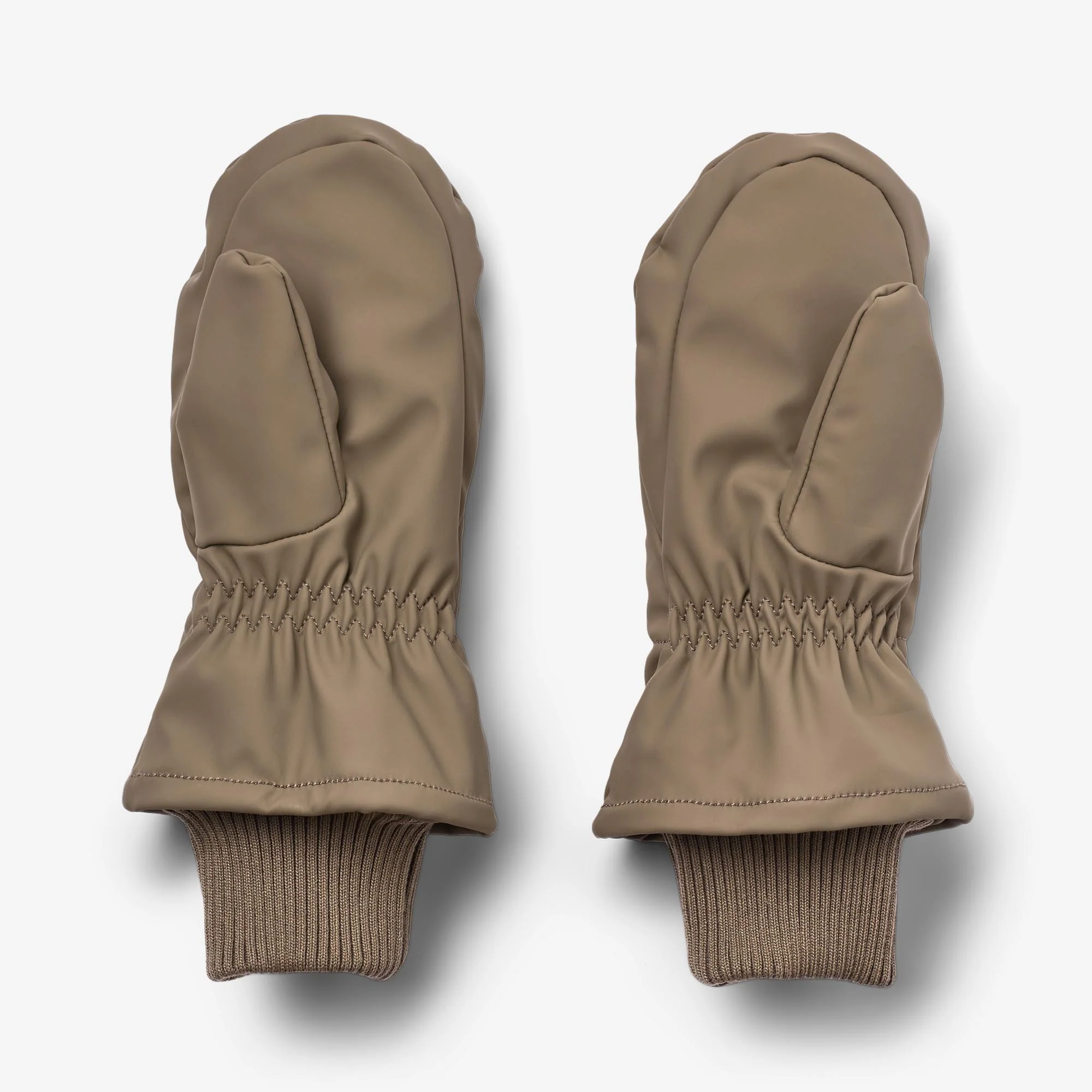 Winter Mittens Stormy - dry wood