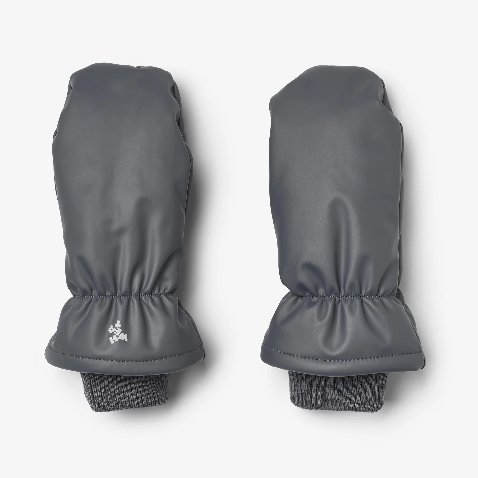 Winter Mittens Stormy - greyblue