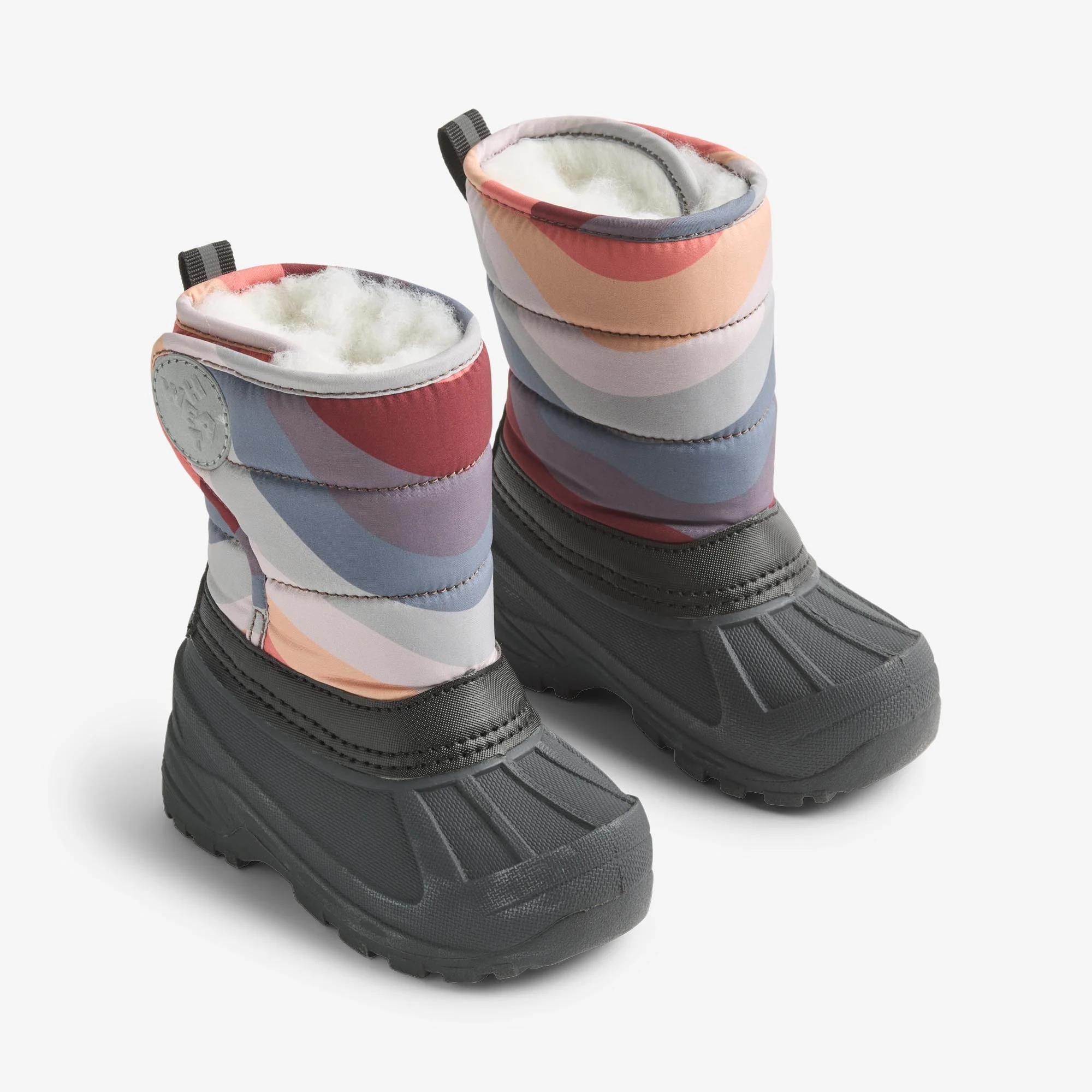 Winterboot Winty - rainbow waves