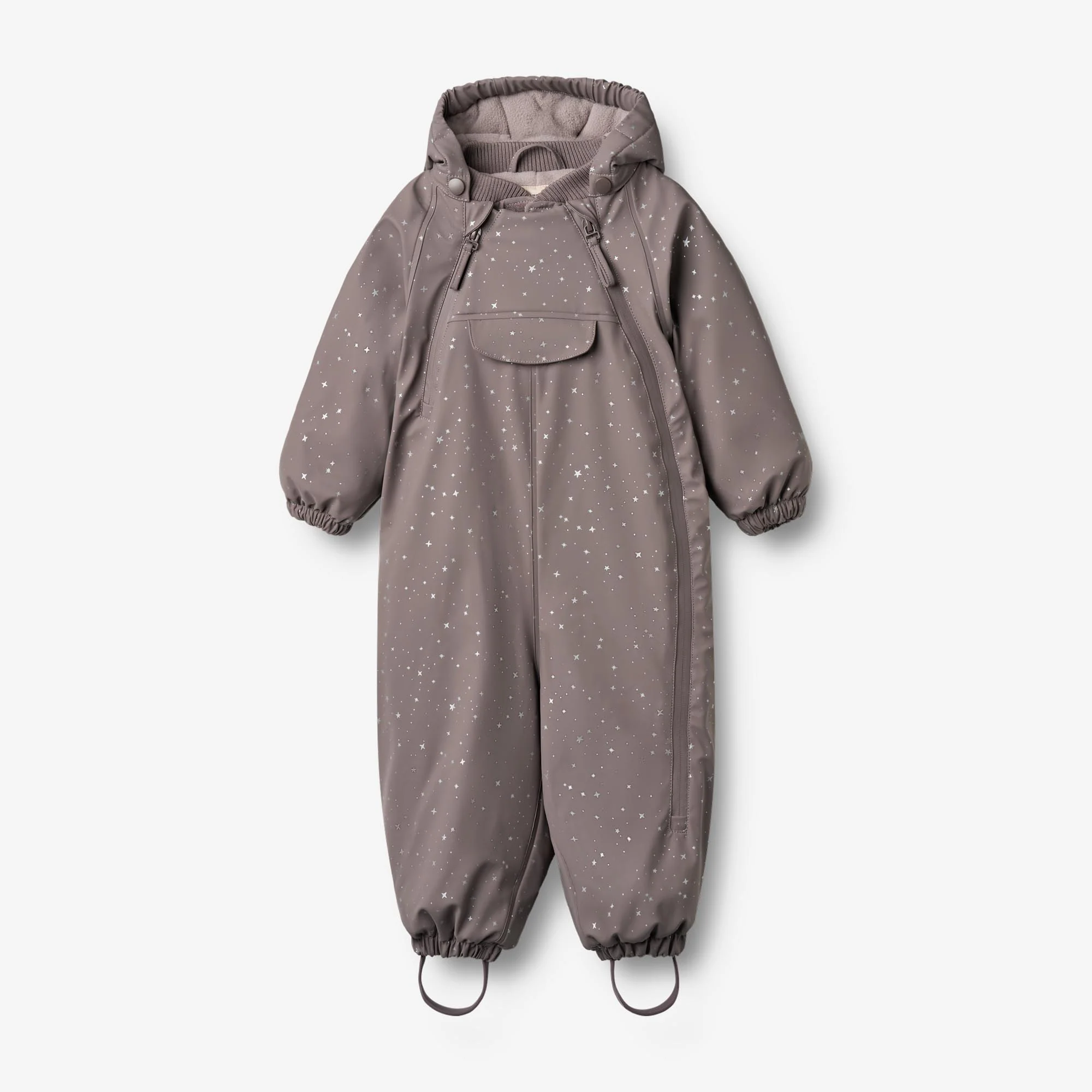 Wintersuit Evig - purple stone stars