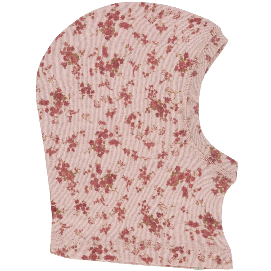 Wool Balaclava - rose flowers - Image 2