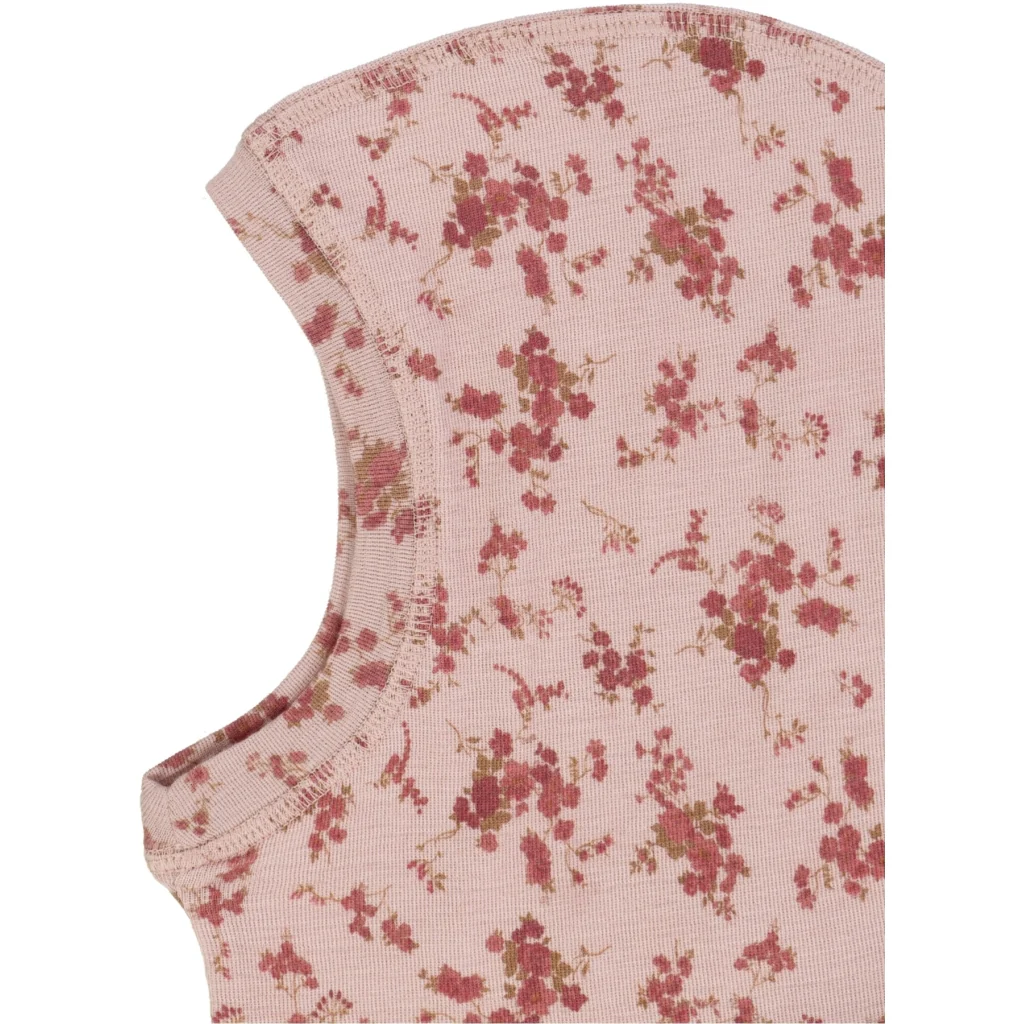 Wool Balaclava - rose flowers - Image 3