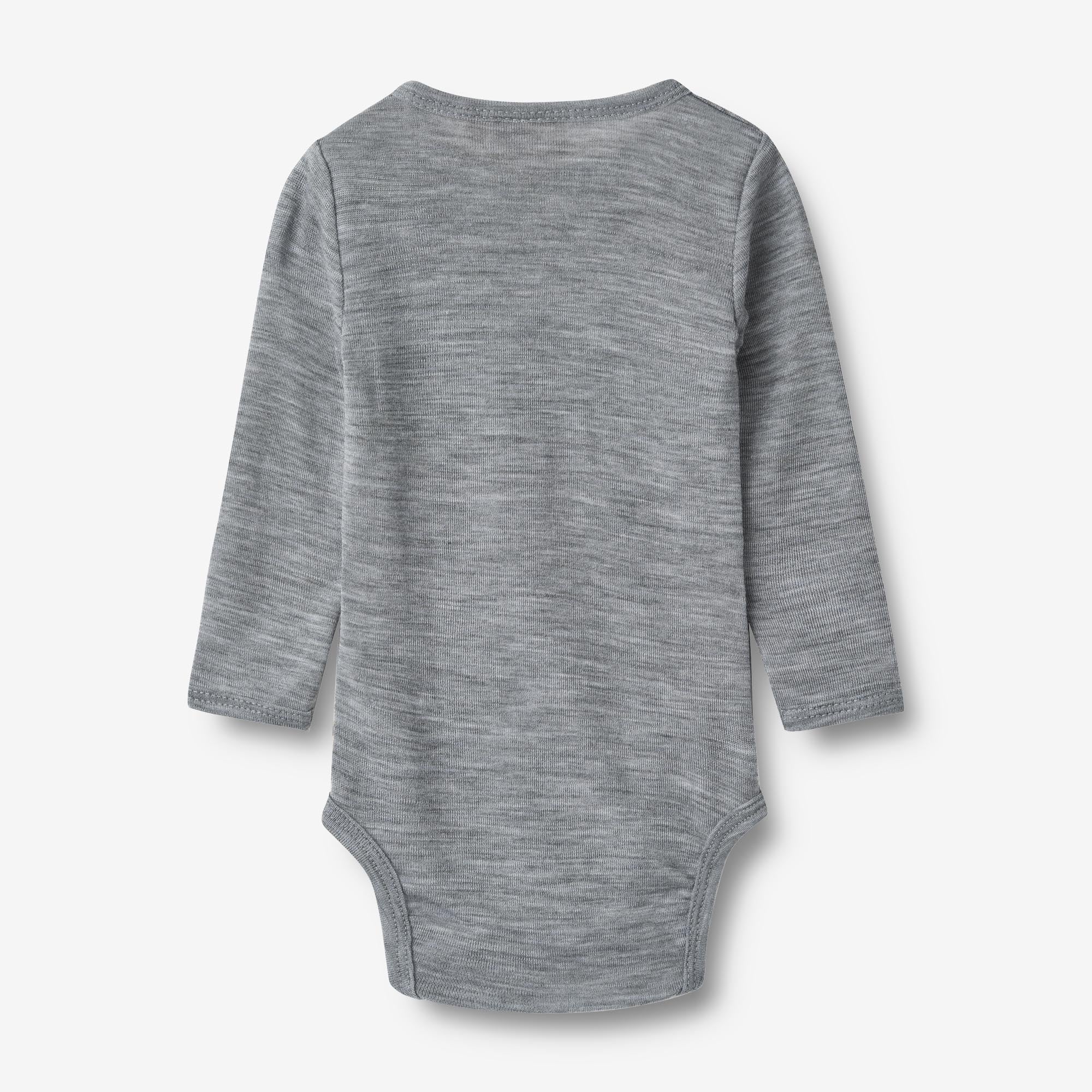 Wool Body L/S Lucca - melange grey - Image 2