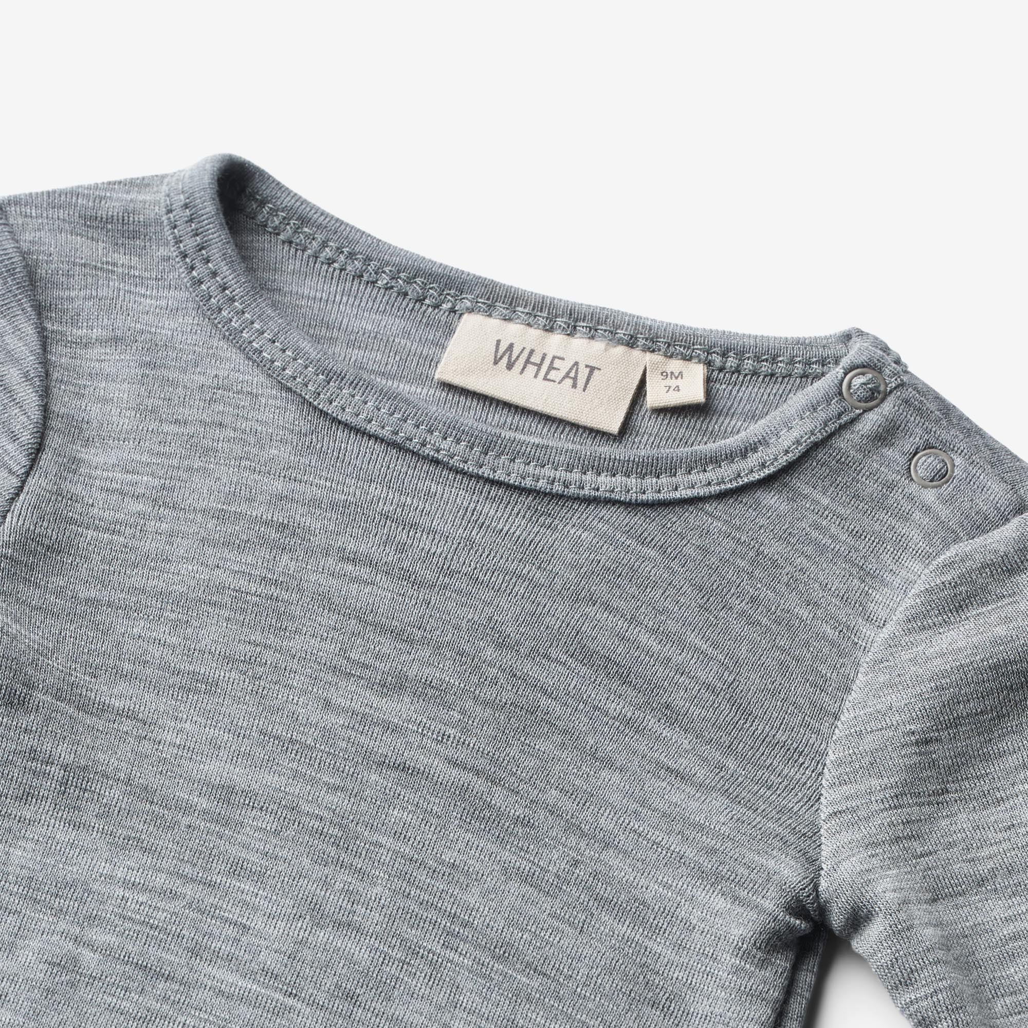 Wool Body L/S Lucca - melange grey - Image 3